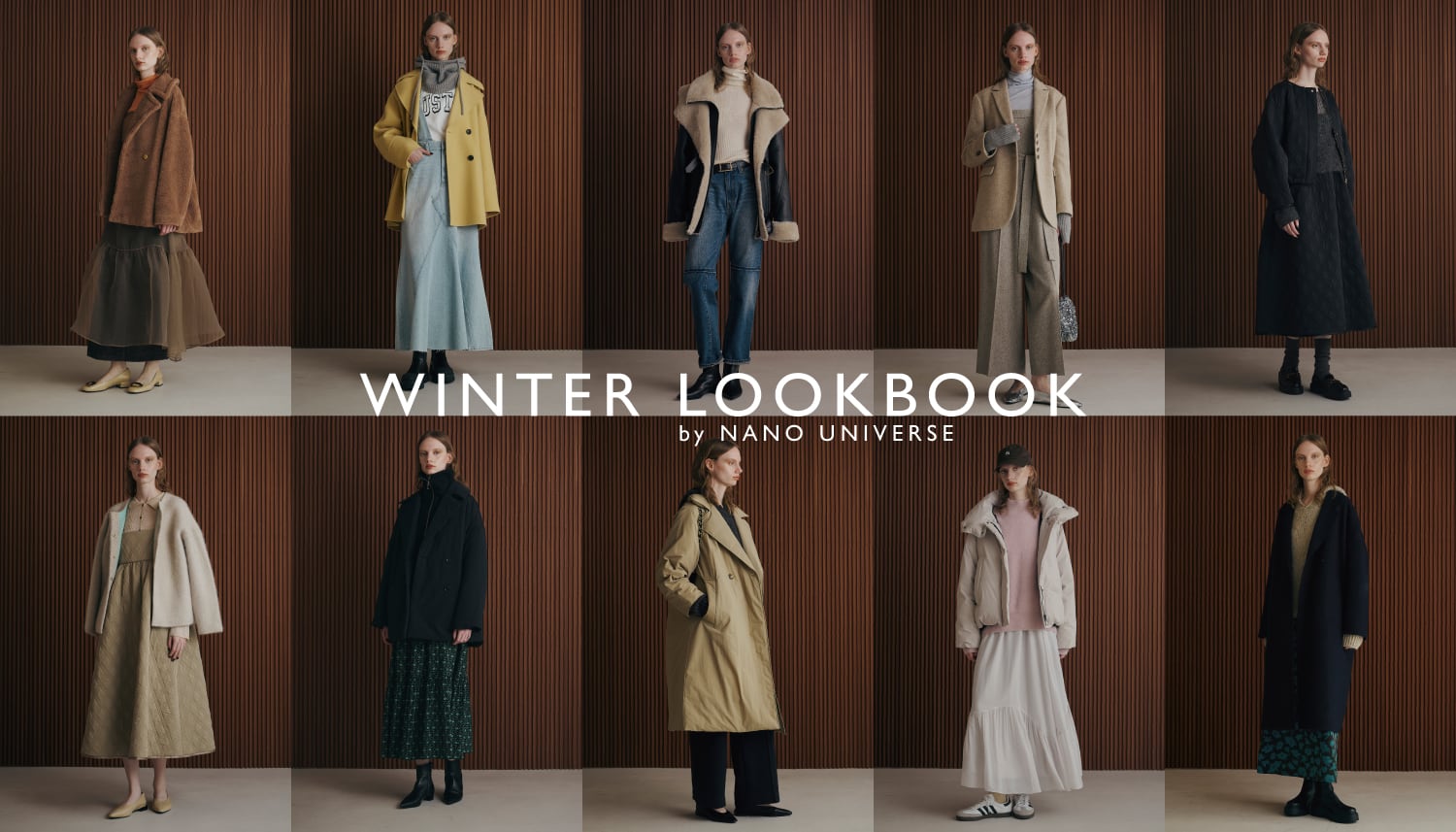WP241129 WINTER LOOKBOOK 掲載アイテム