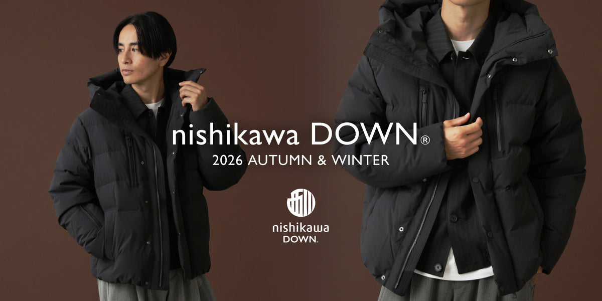 MP260814 nishikawa DOWN(R) 2026 AUTUMN&WINTER