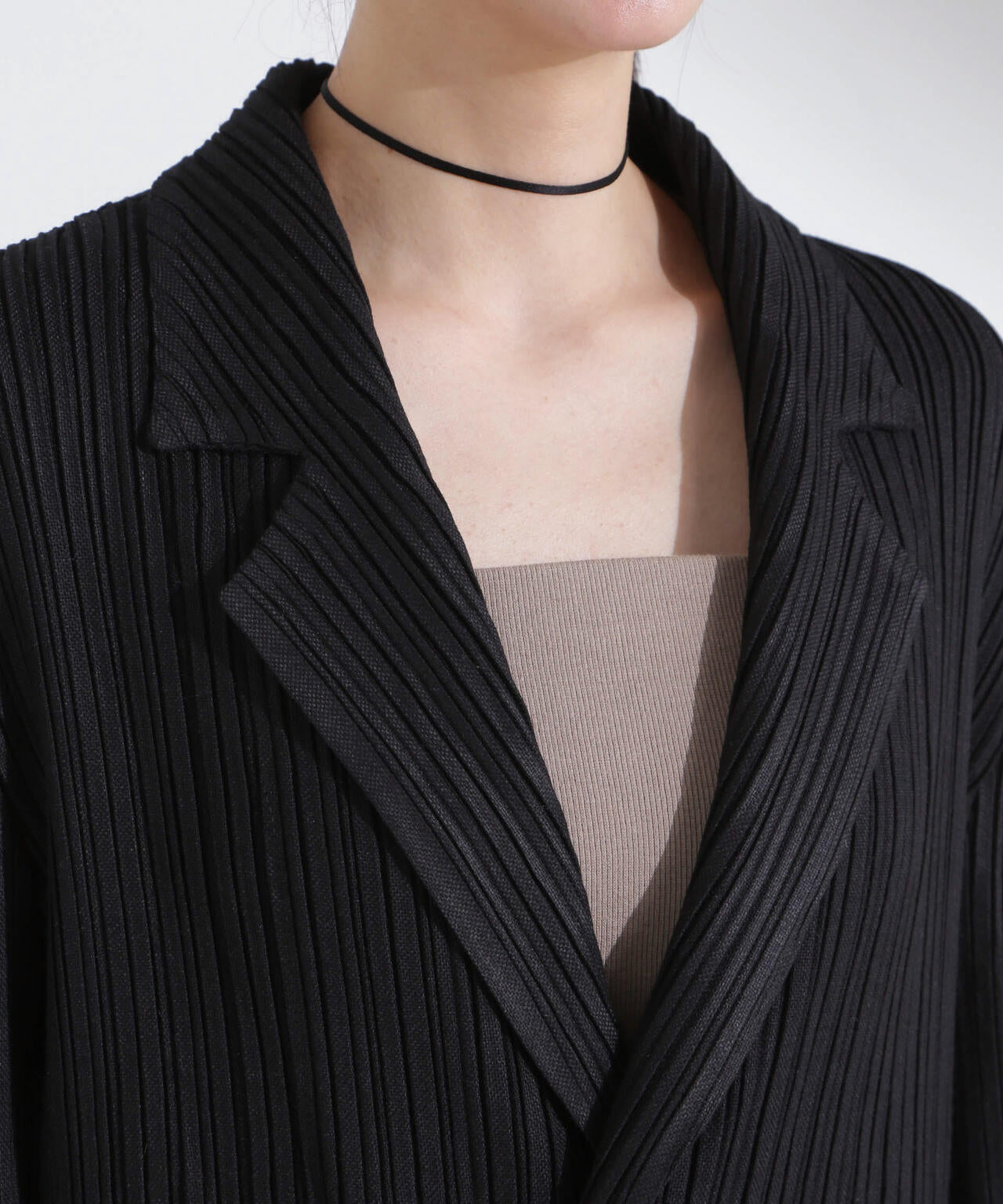 Gongdid Design/Cotton pleated blazer(セットアップ可) 6715116008
