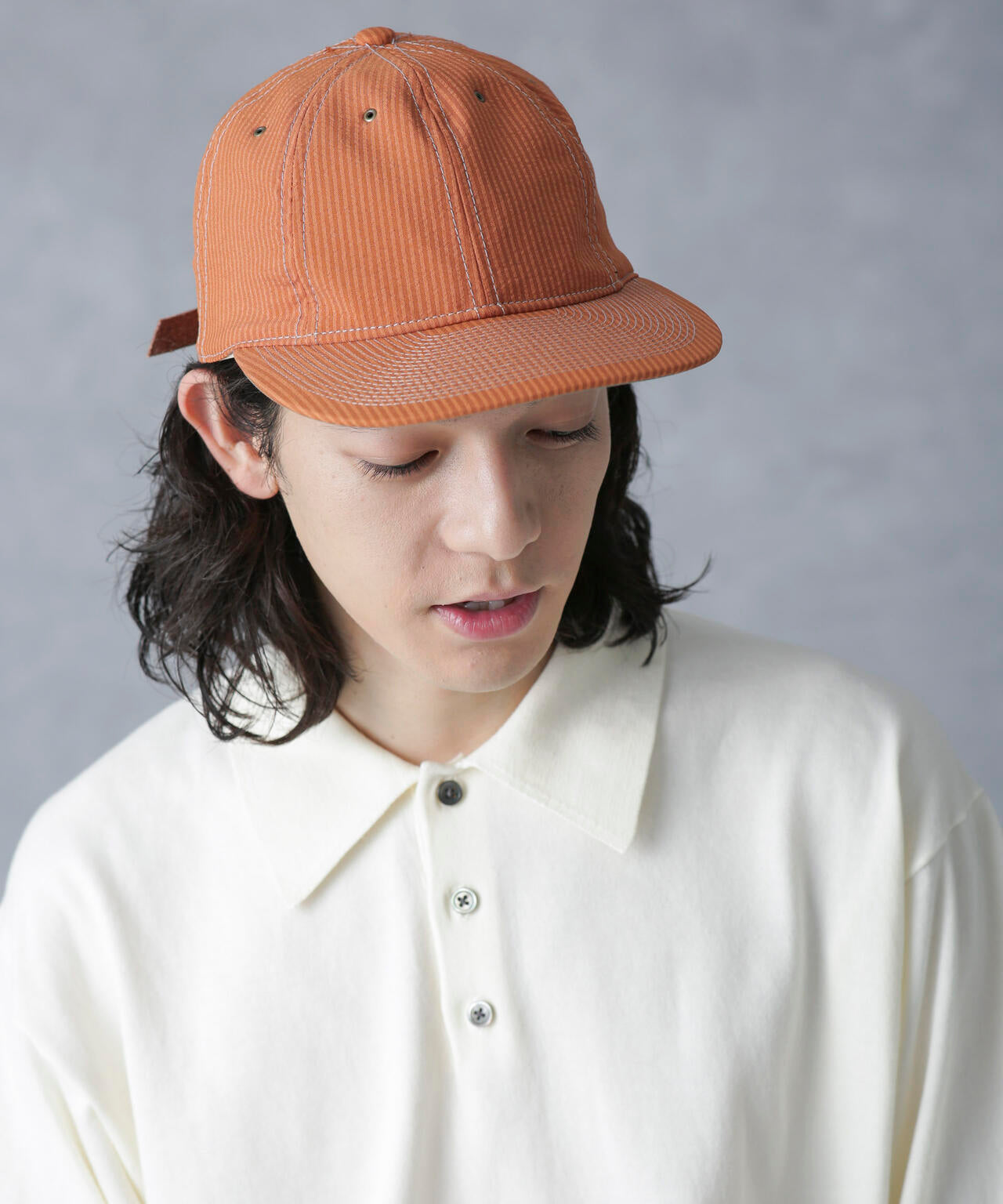 POTEN/別注 SEERSUCKER STITCH CAP 6704139039