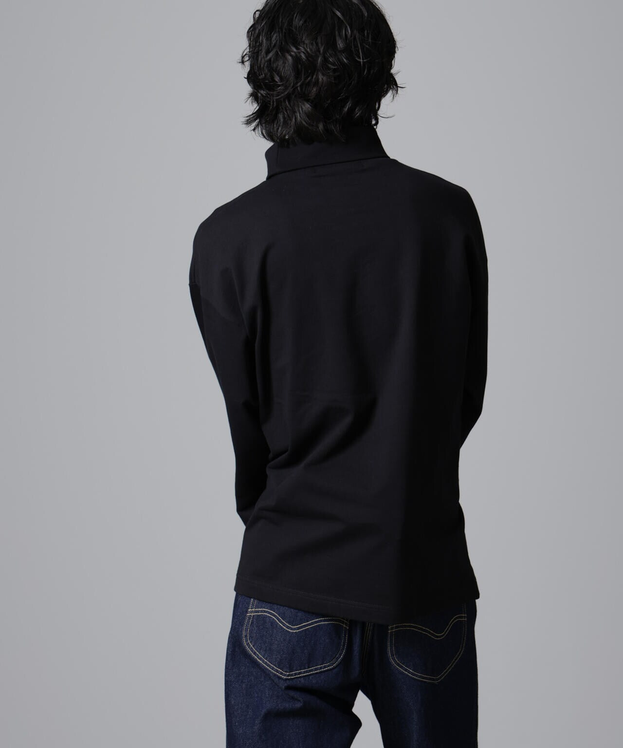 タートルカットミニ裏毛Tシャツ 長袖 6724223235