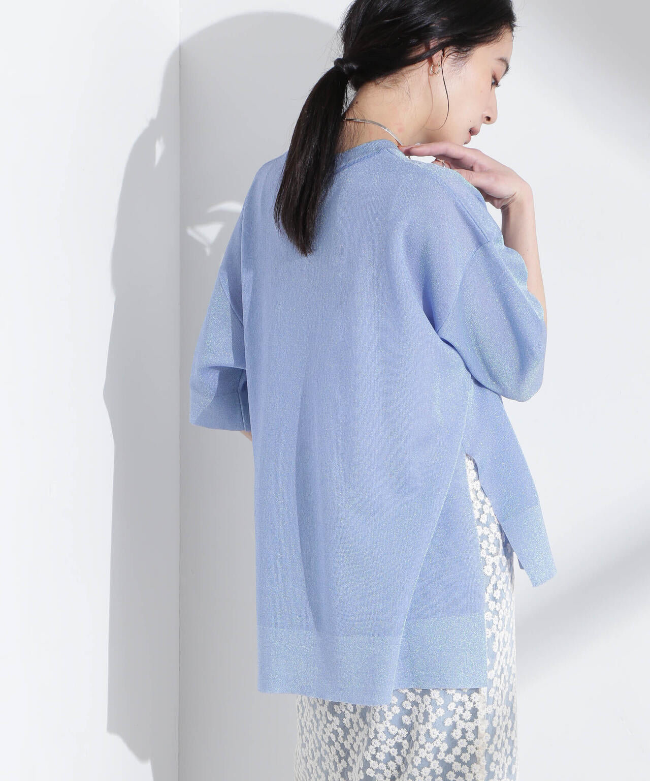 オーロララメシアースムースニットTシャツ 6695122312