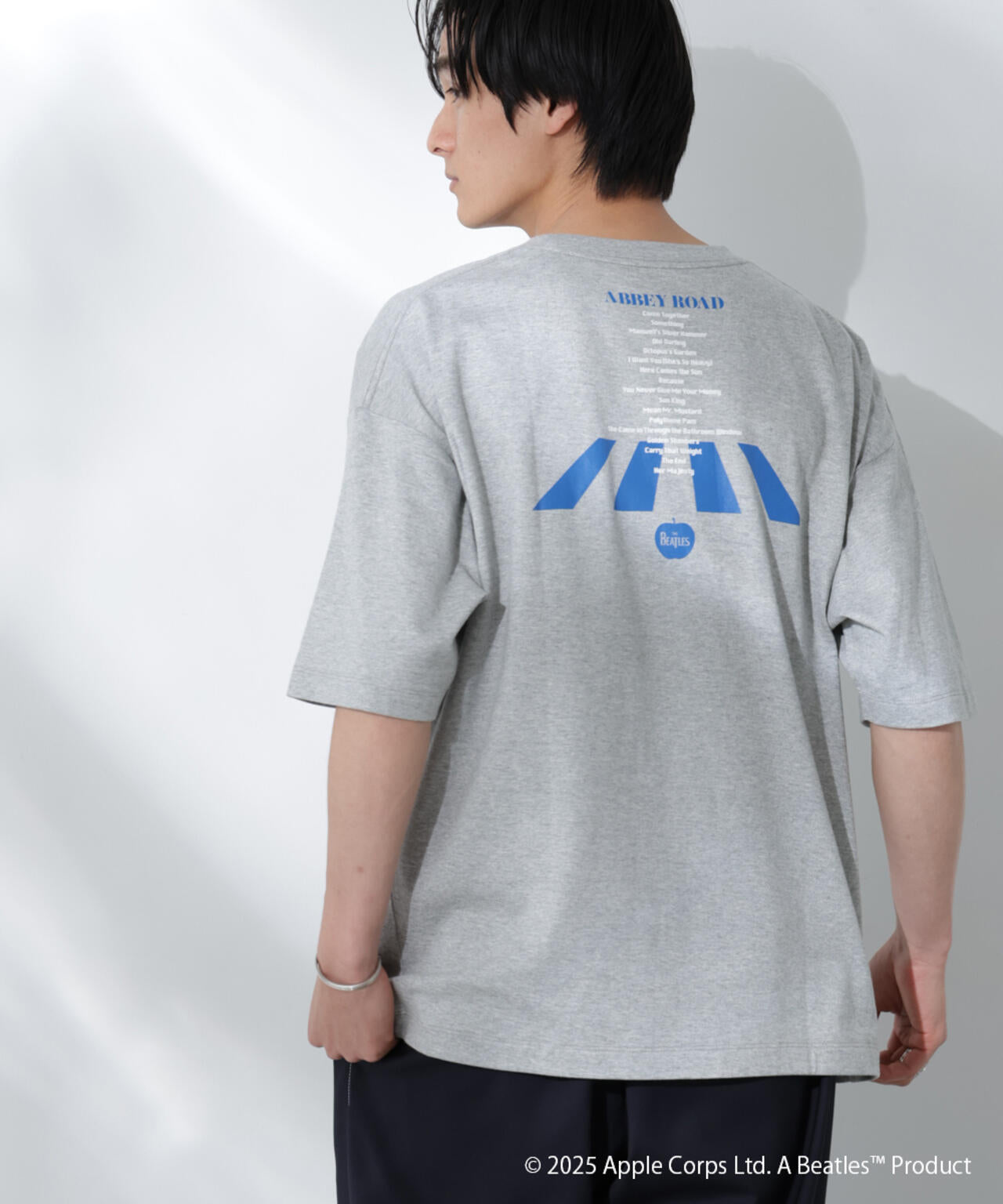 Anti Soaked(R)×BEATLES ABBEY ROAD汗染み防止Tシャツ 6685124217