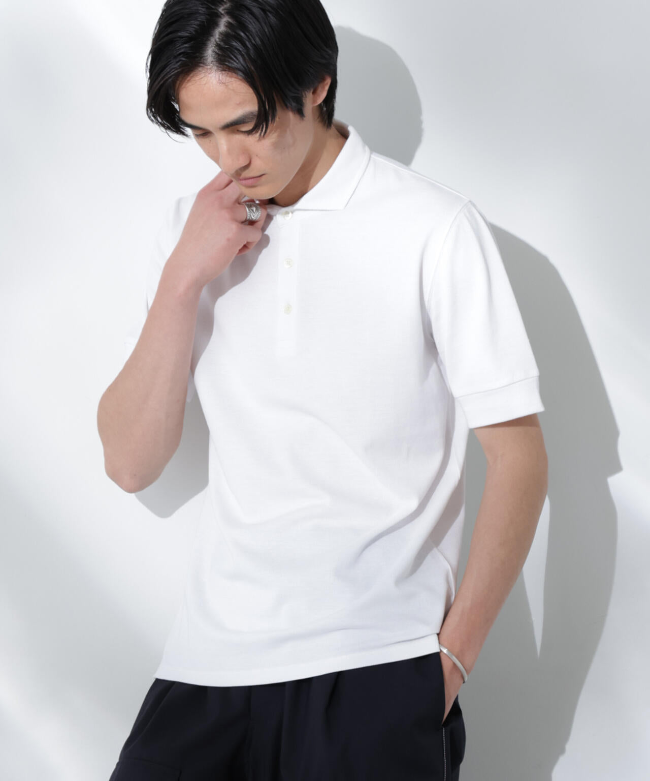 WEB限定/Anti Soaked ポロシャツ/カッタウェイ 6685124209