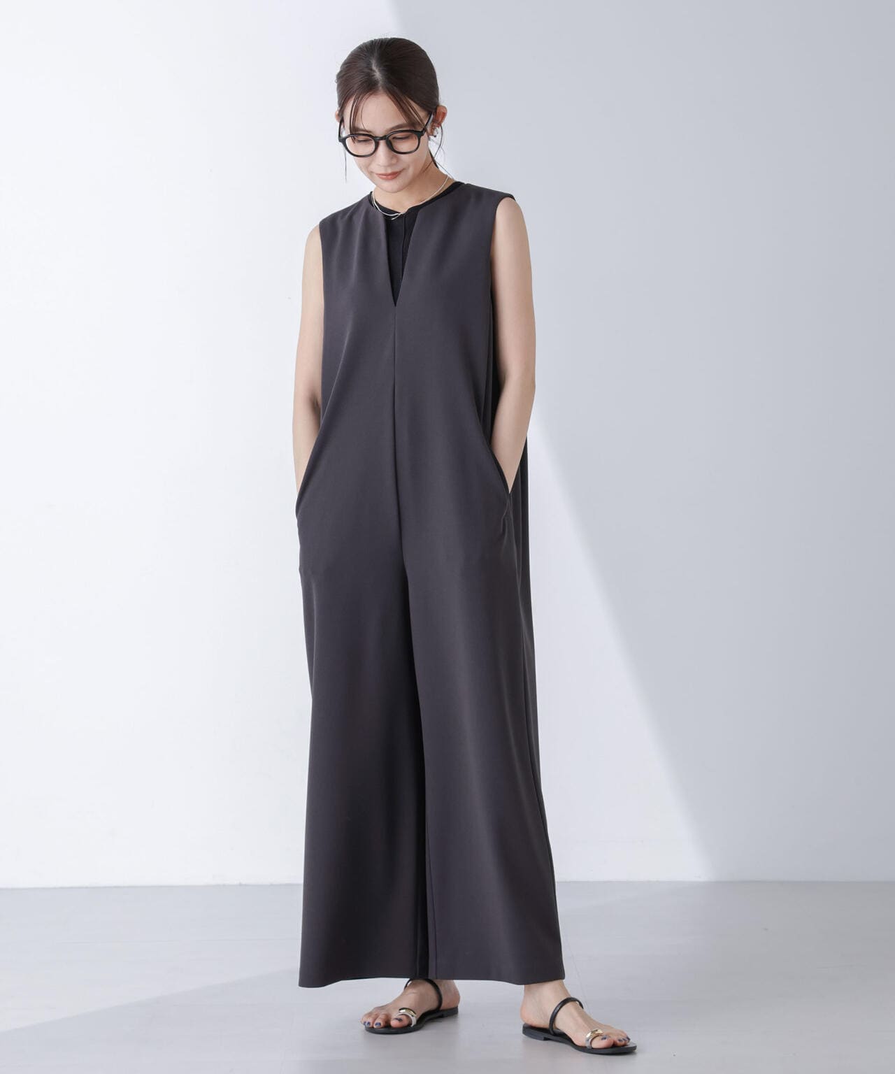 AtPARK&DAILYWEAR/カットジョーゼットサロペ 6694219309