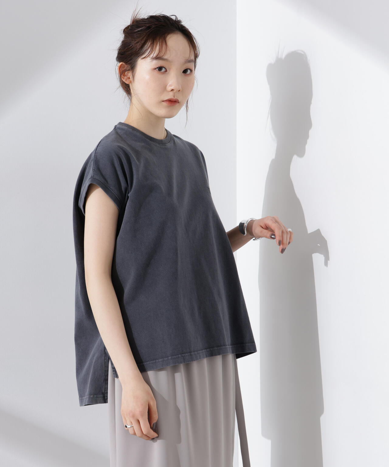 upper hights/BIG NO SLEEVE TEE 6715124023