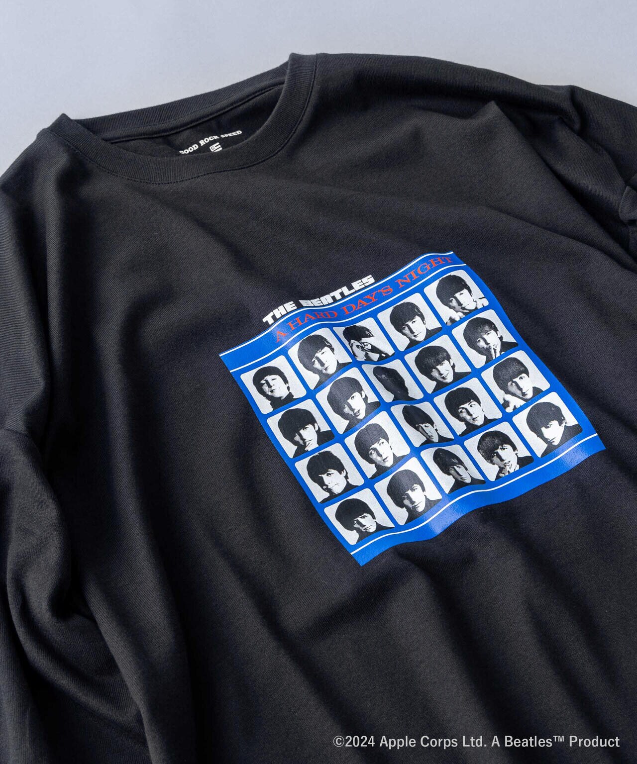 GOOD ROCK SPEED×Anti Soaked(R) 汗染み防止 「THE BEATLES」3 クルーネックビッグTシャツ 6684124244
