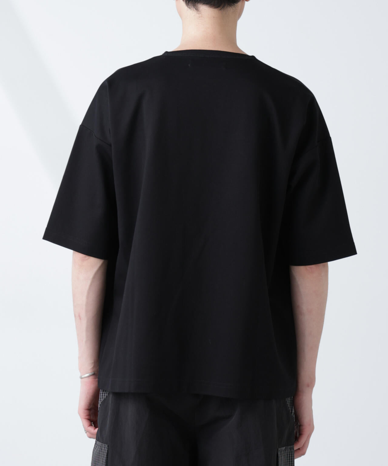 「NJ/CLUB」モクロディ ボートネック ビッグTシャツ 6685124234
