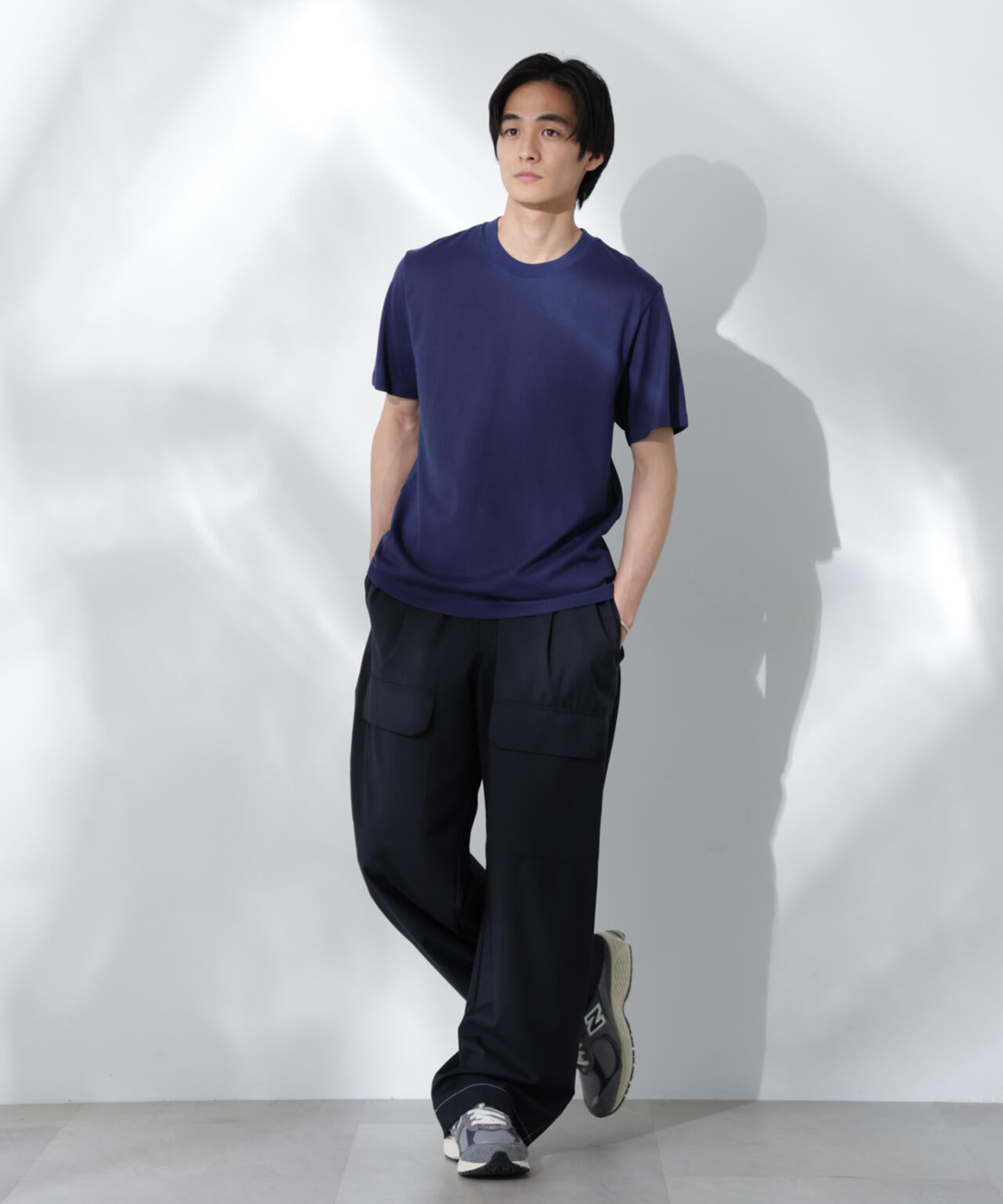 Anti Soaked(R) 汗染み防止 クルーネック レギュラーシルエットTシャツ 6685124202