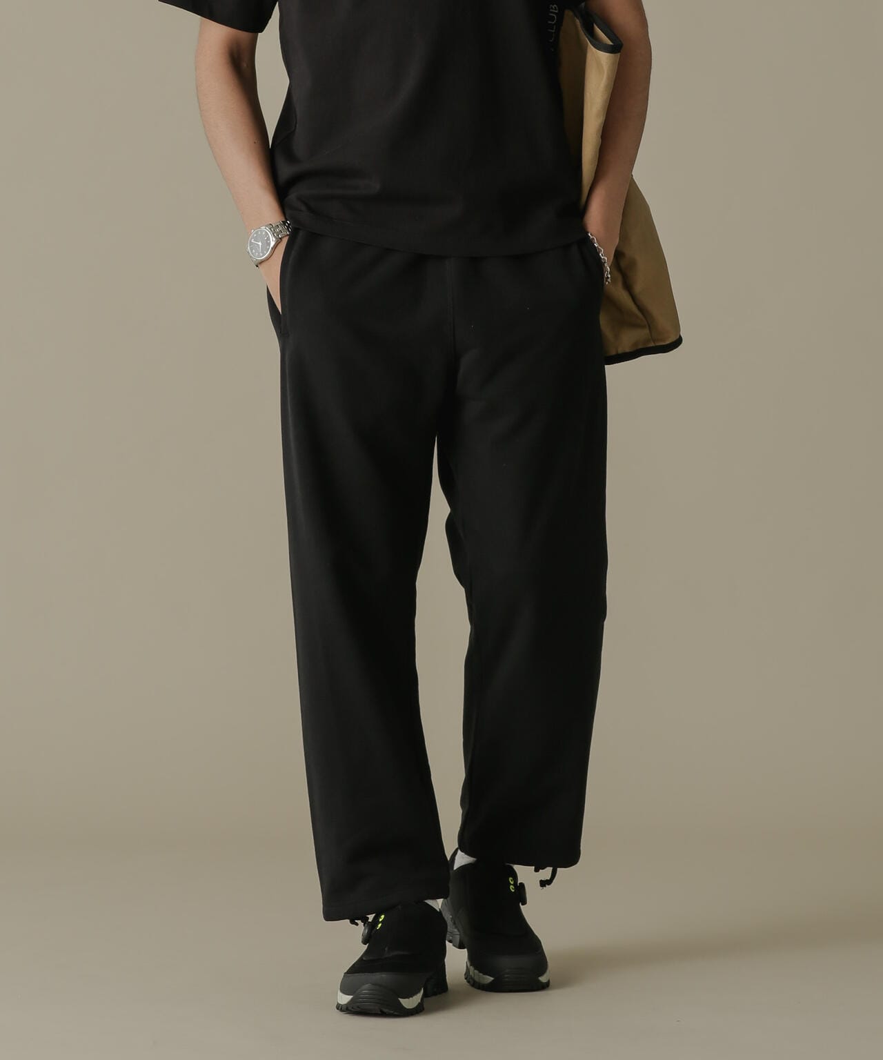 「NJ/CLUB」HOMESTOCK SORONA裏毛2WAYスウェットパンツ(セットアップ可) 6684127208
