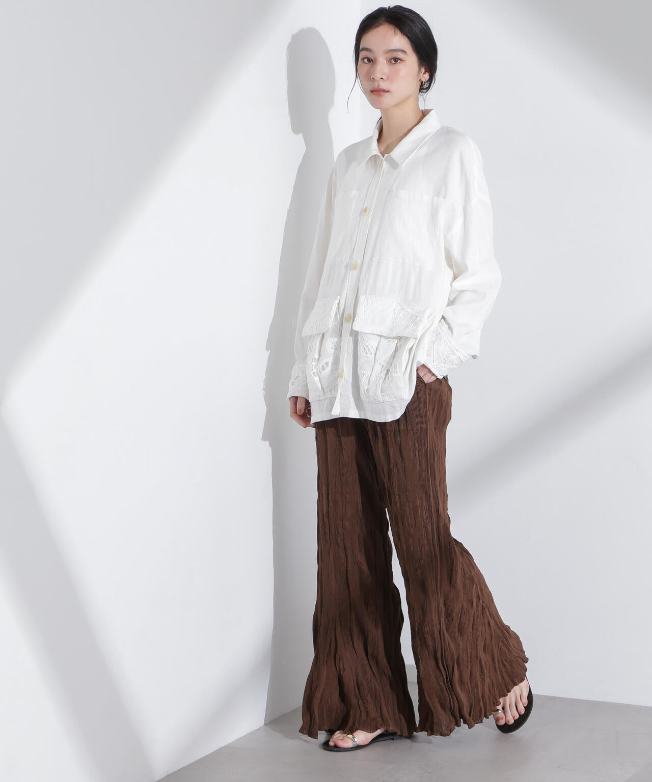 Gongdid Design/Wavy pants 6715127049