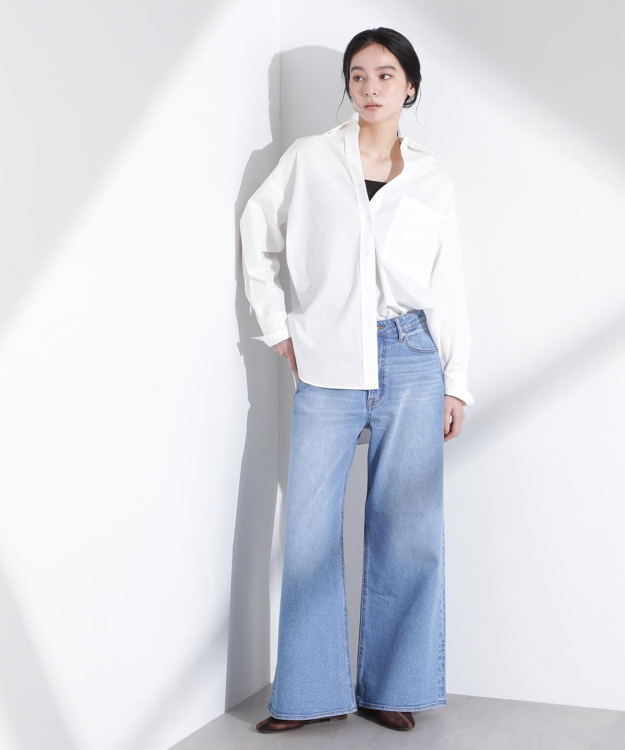 「MC」”TIMELESS WARDROBE”ワイドフィットデニム 6695127317