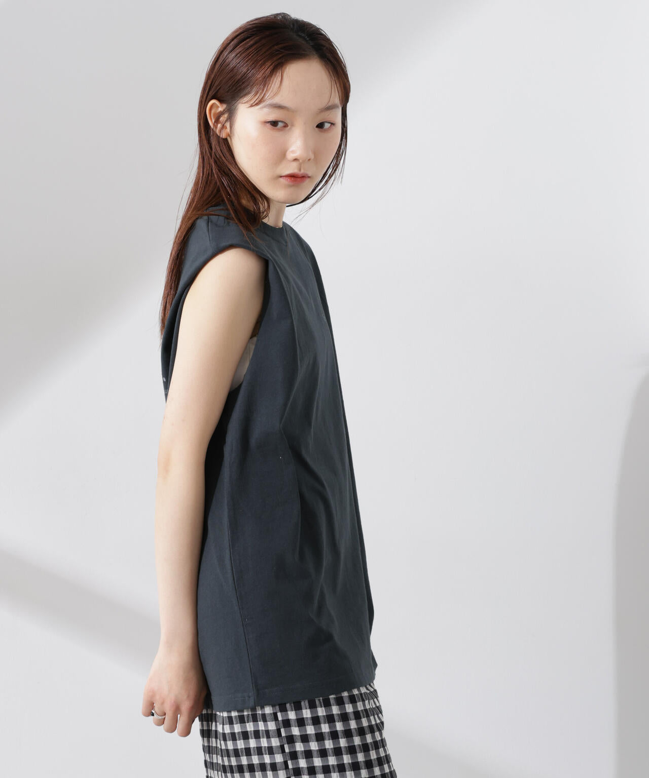 RUSSELL ATHLETIC/別注 Jersey Sleeveless Graphic T 6715124034