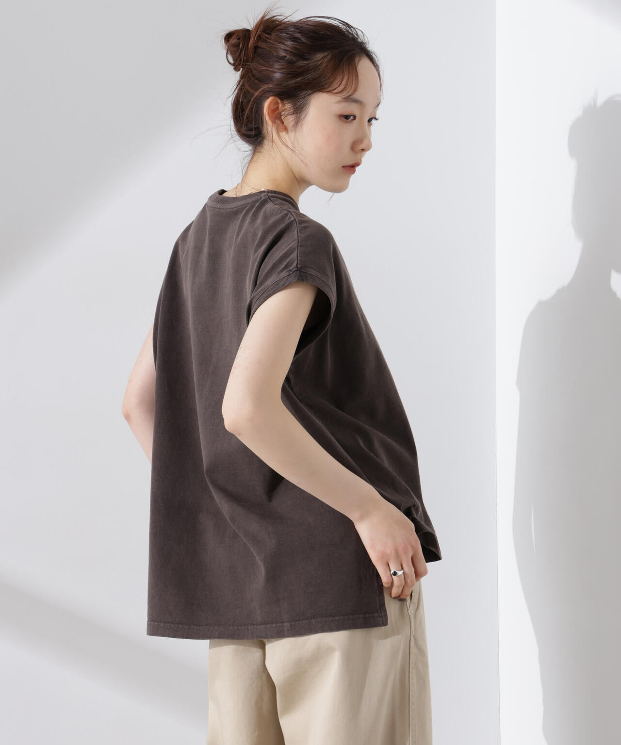 upper hights/BIG NO SLEEVE TEE 6715124023