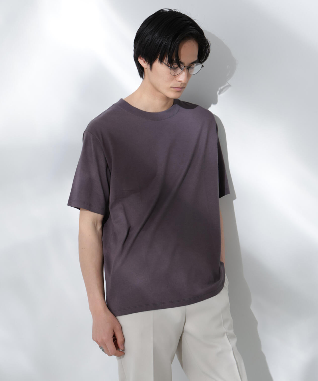 Anti Soaked(R)汗染み防止 De Light ミドルシルエットTシャツ 6685124211