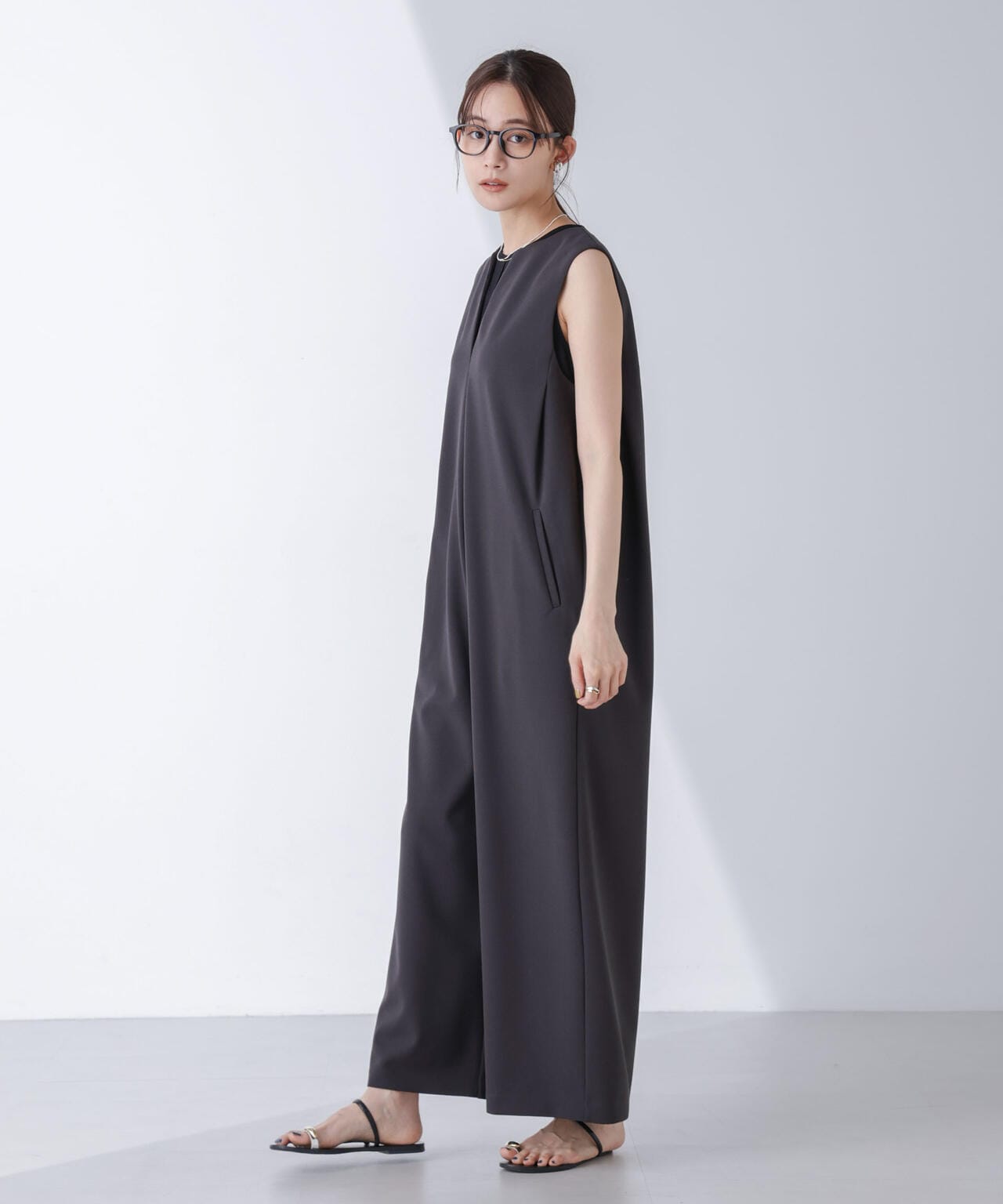 AtPARK&DAILYWEAR/カットジョーゼットサロペ 6694219309