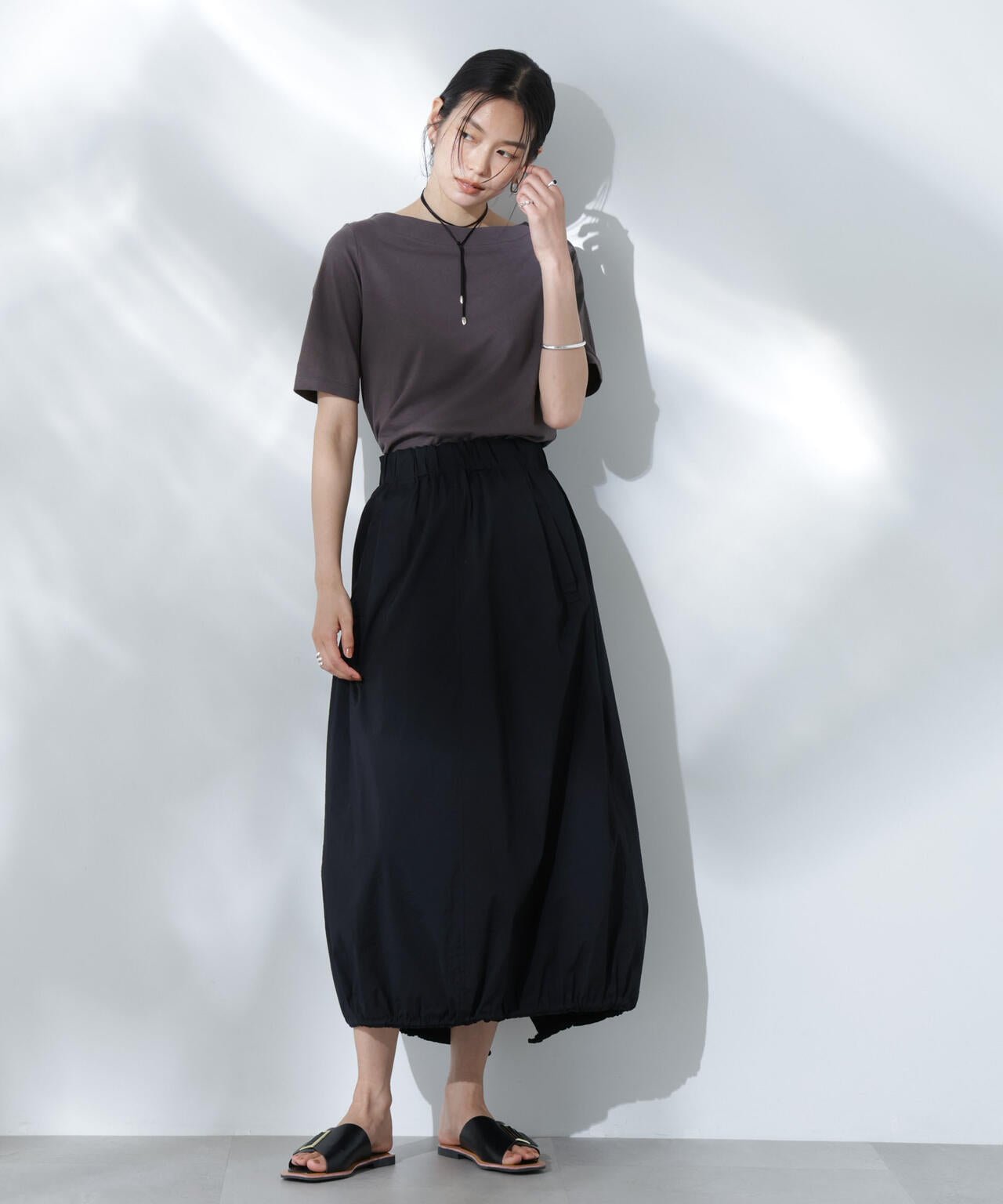 Anti Soaked(R) 汗染み防止ボートネックTシャツ 6695124303