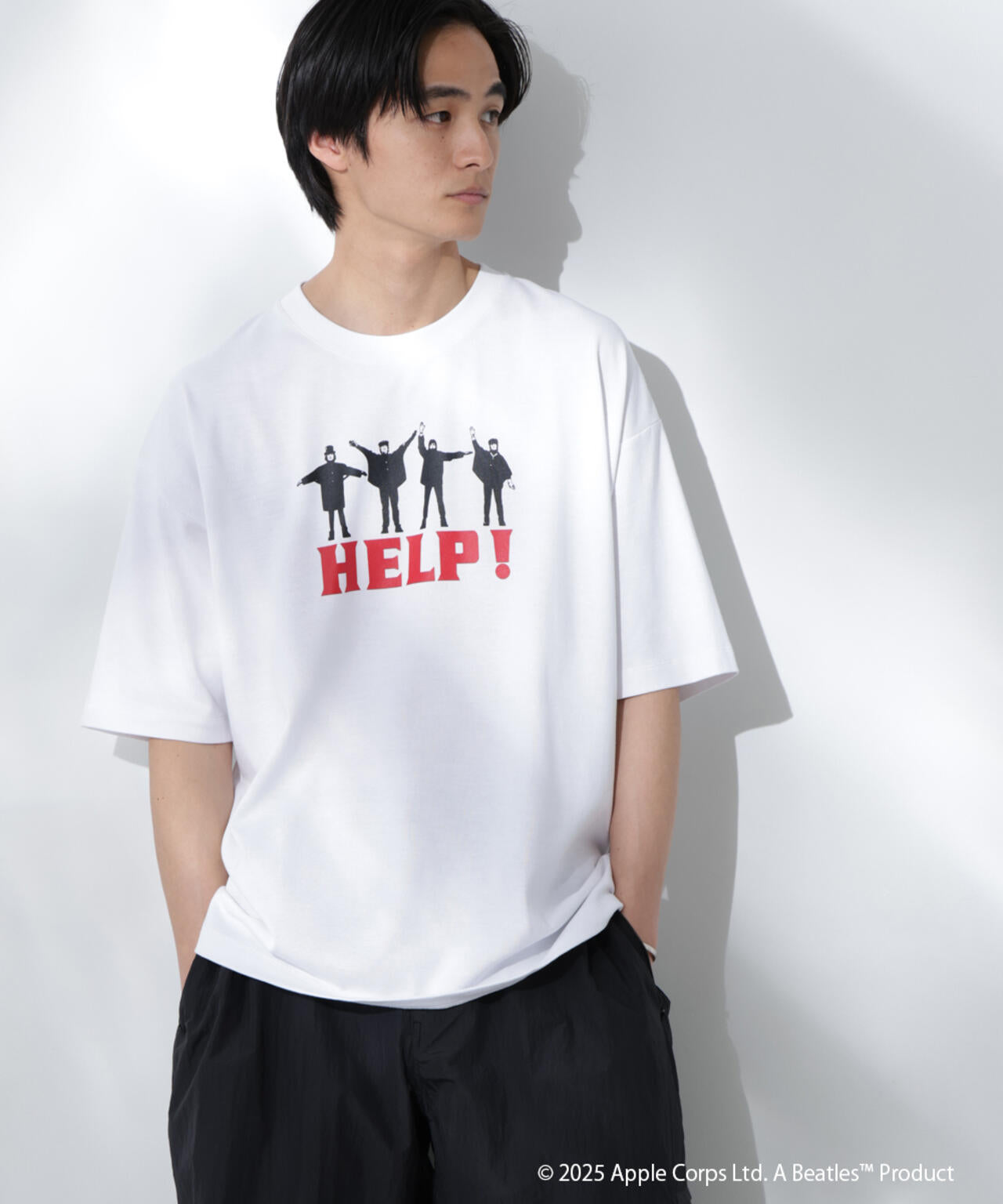 Anti Soaked(R)×BEATLES HELP 汗染み防止Tシャツ 6685124219