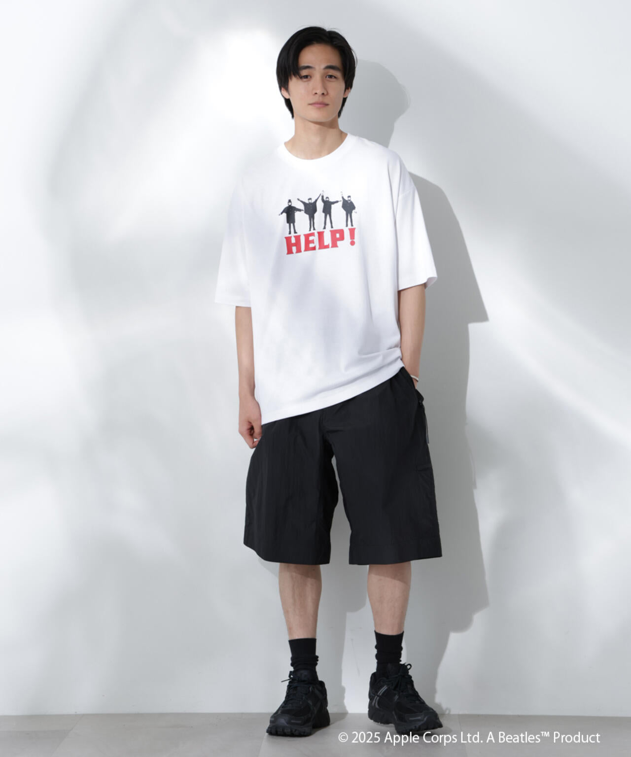 Anti Soaked(R)×BEATLES HELP 汗染み防止Tシャツ 6685124219
