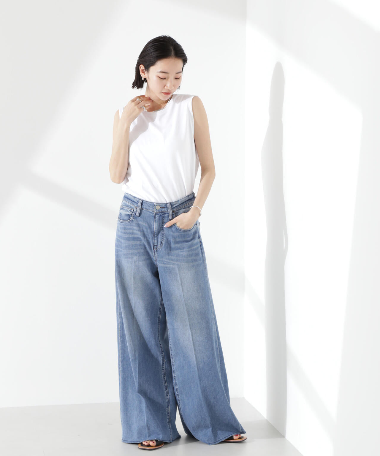 Healthy DENIM/Wild Ginger バギーデニム 6715127040