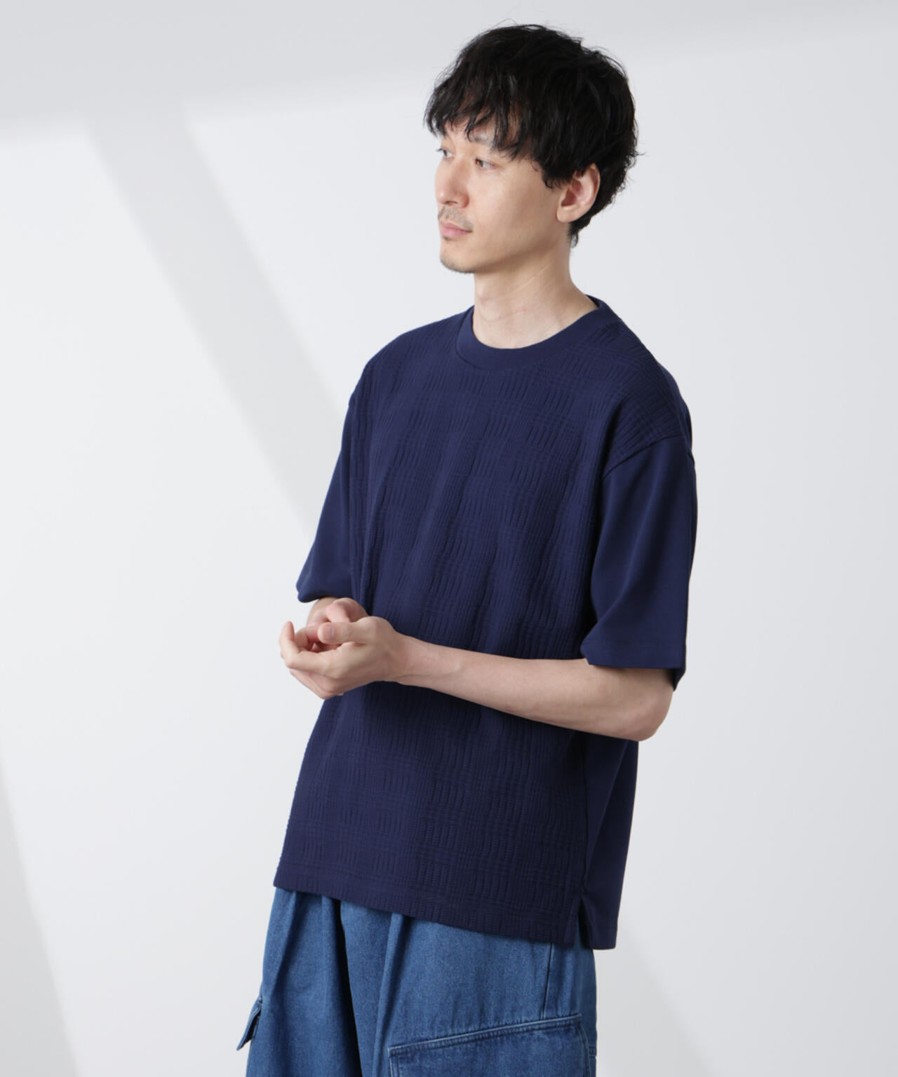 リンクスジャガードコンビTシャツ 6725124228