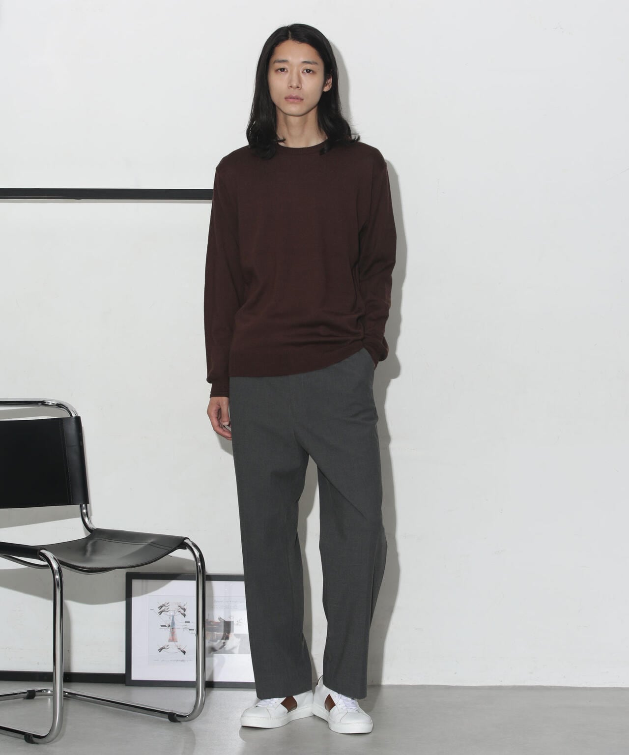 ストレッチTRパイプドステムパンツ 6683227220