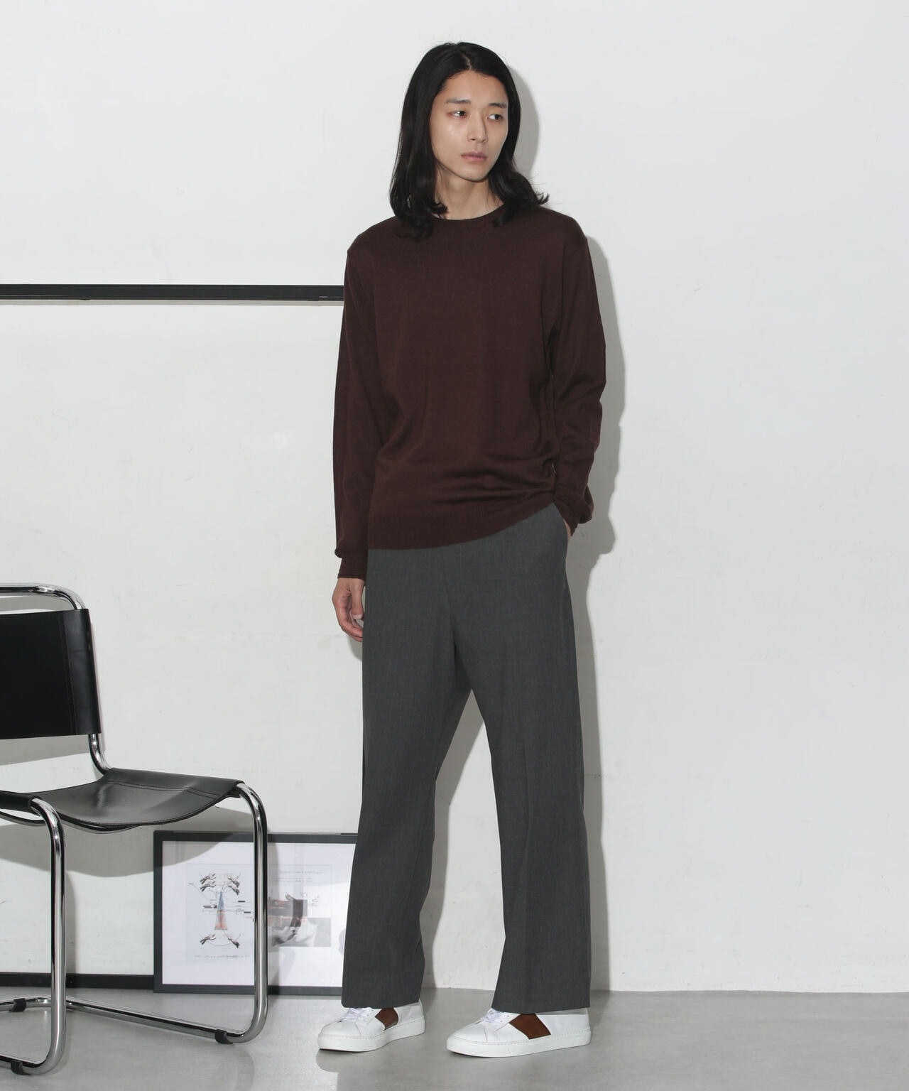 ストレッチTRパイプドステムパンツ 6683227220
