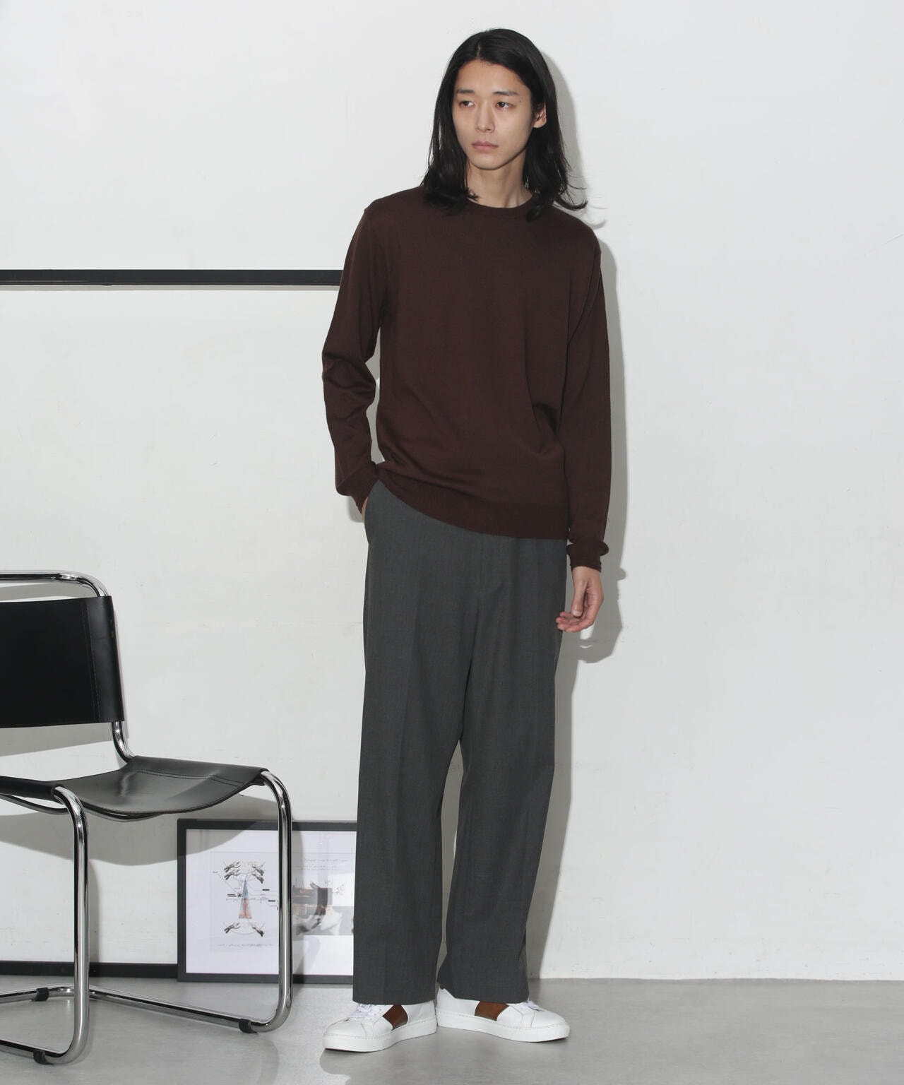 ストレッチTRパイプドステムパンツ 6683227220