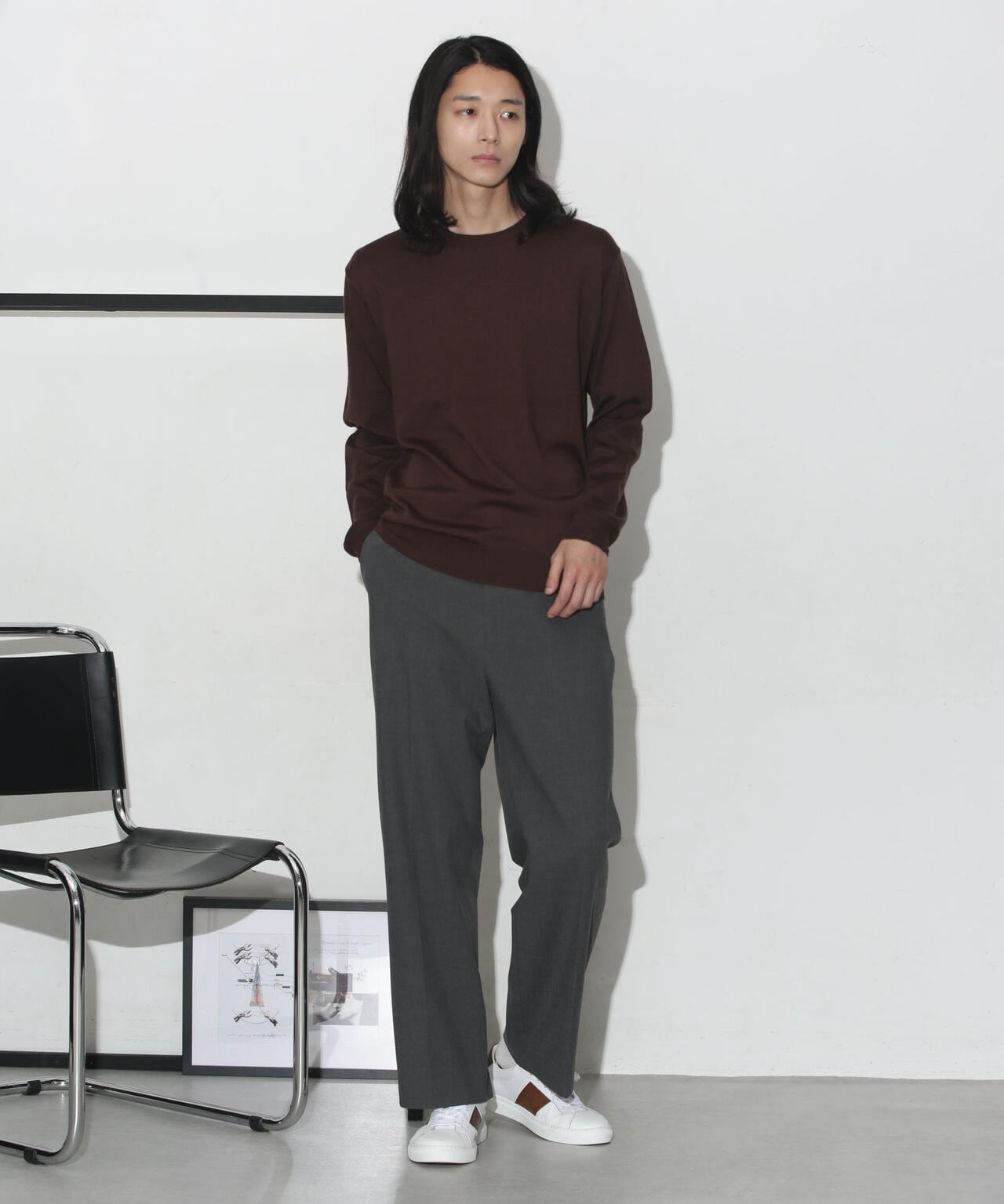 ストレッチTRパイプドステムパンツ 6683227220