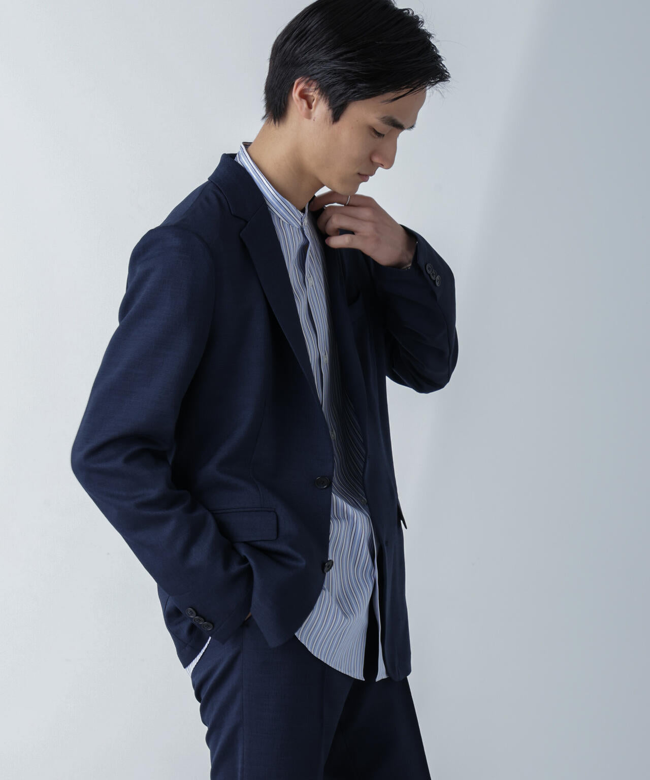 「N JACKET」Reflax(R)スラブツイルストレッチジャケット(セットアップ可) 6684117203