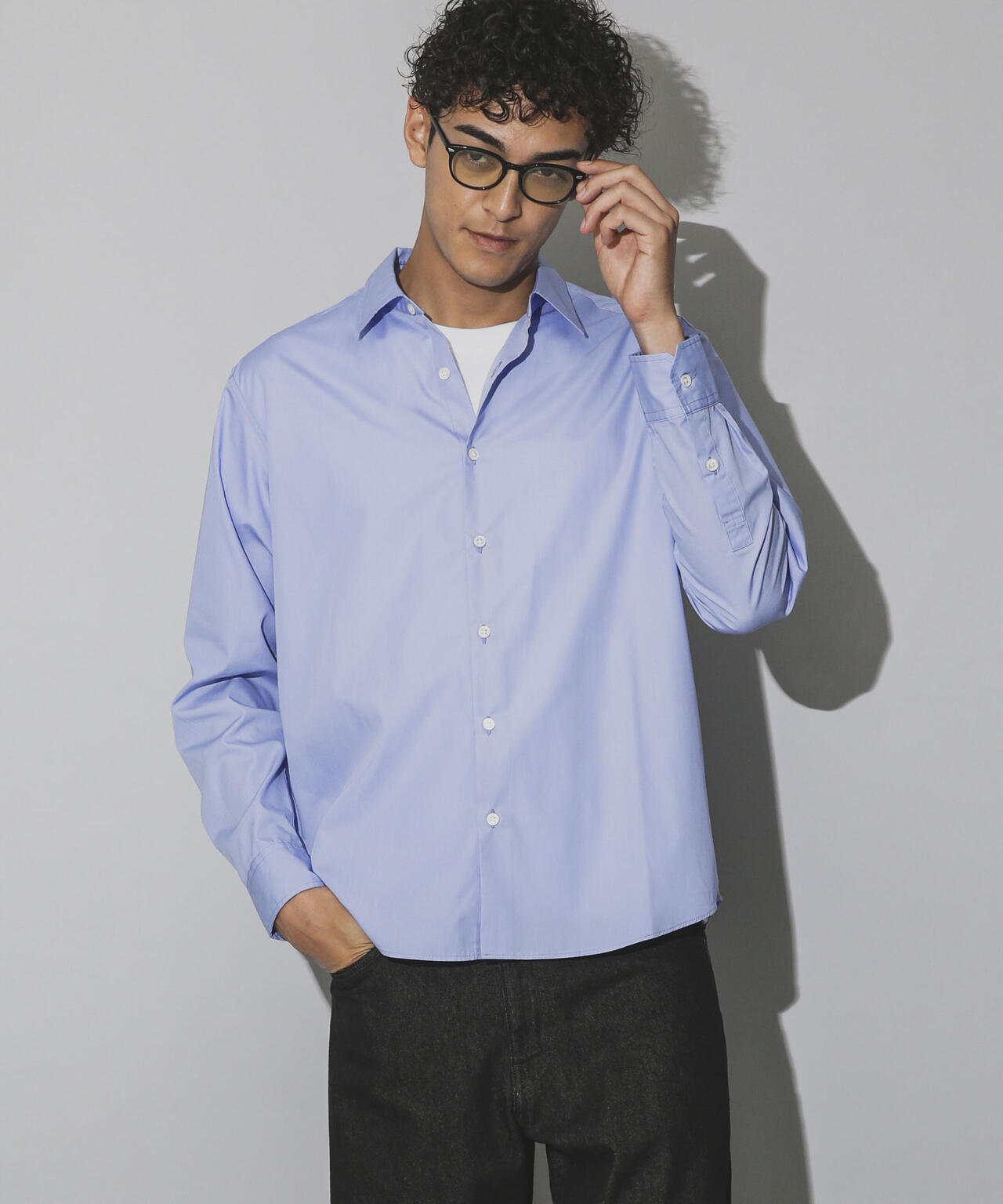 クイックドライレギュラーカラーシャツ 6684120201