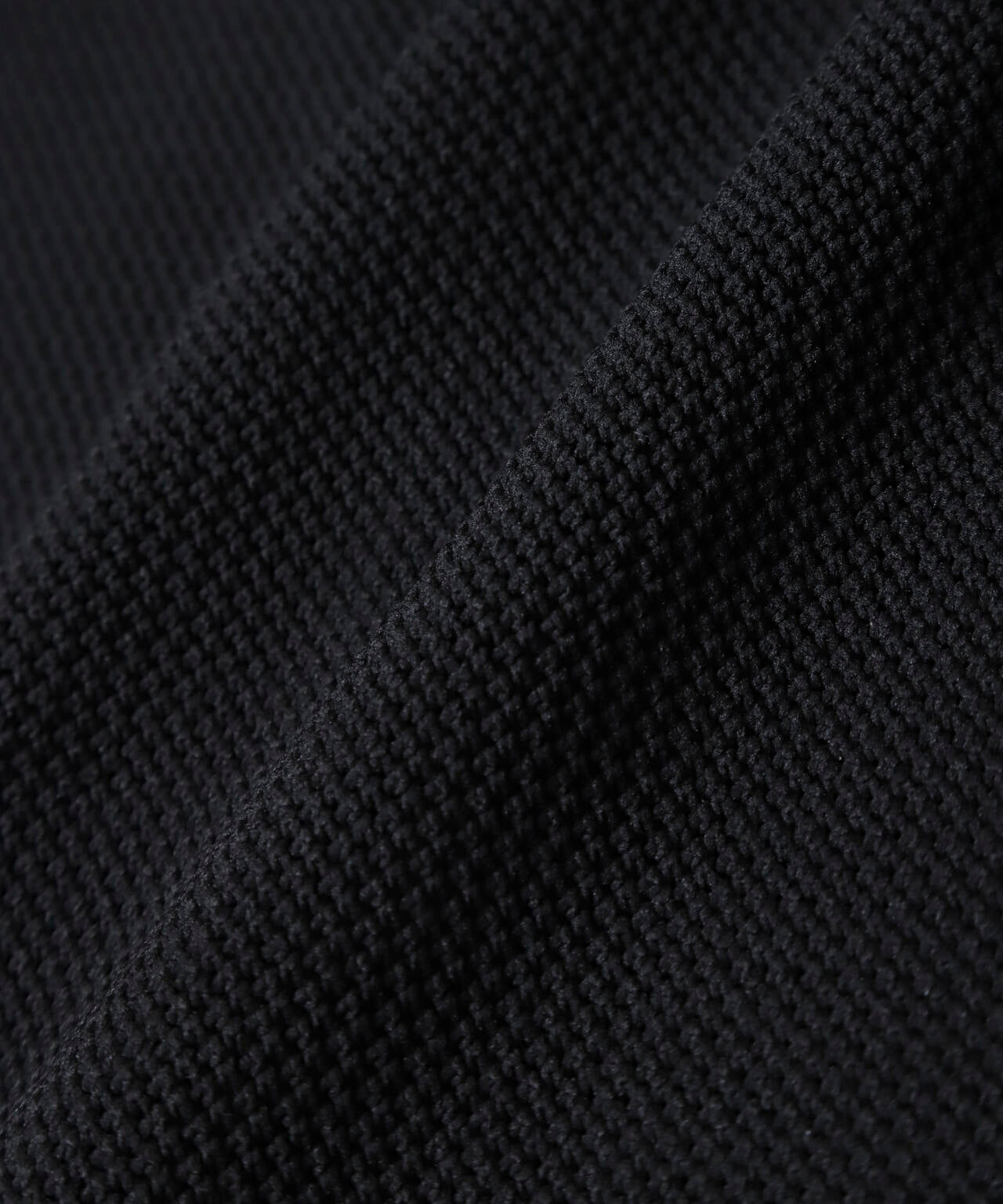 ポリメッシュリラックスオープンカラーニットシャツ 6684122228