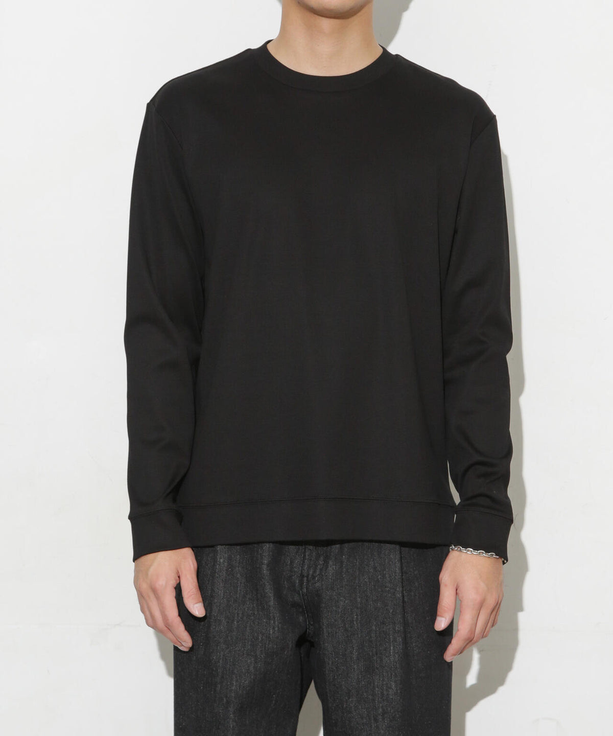 「FORMAL JERSEY」クルーネックカットソー長袖 6684123205