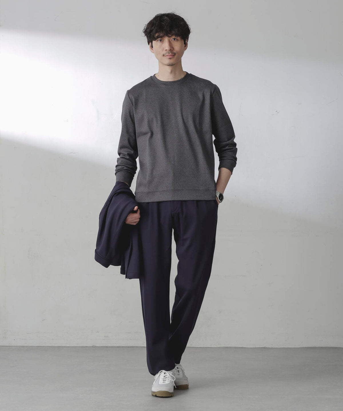 「FORMAL JERSEY」クルーネックカットソー長袖 6684123205