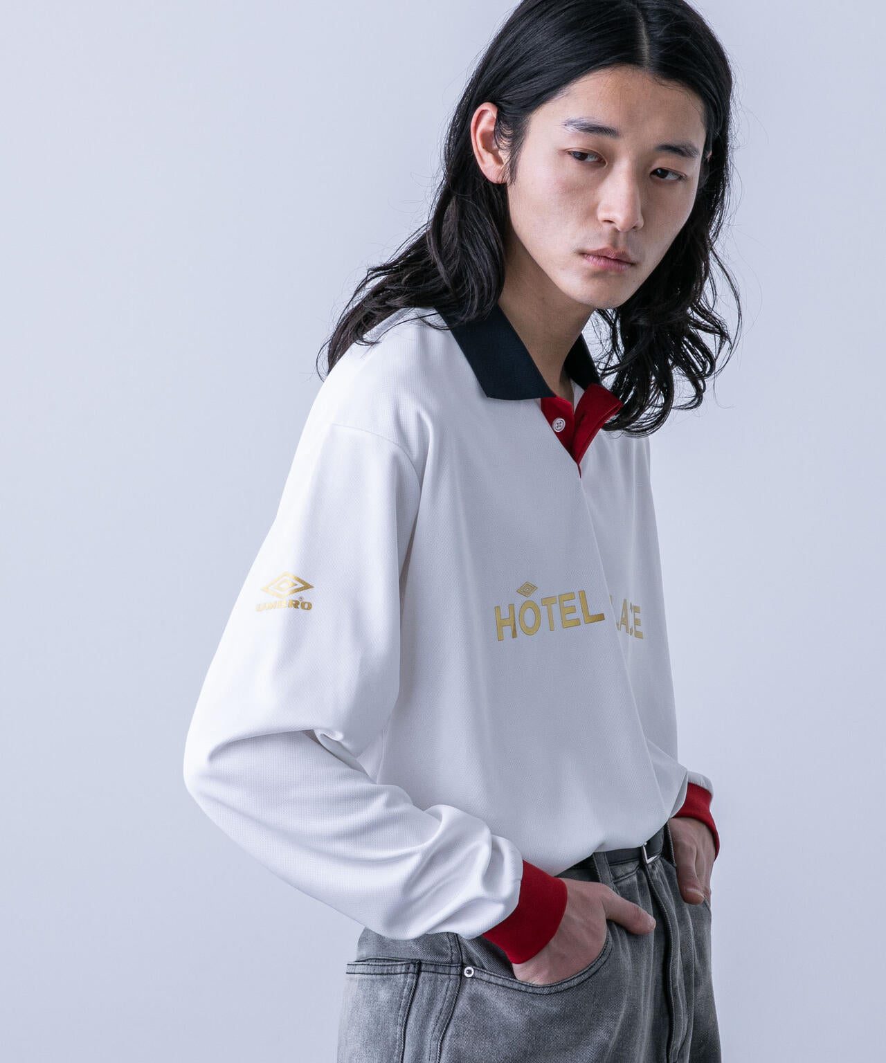 「HOTEL PALACE(オテルパラス)」UMBROゲームポロシャツ 6684123209