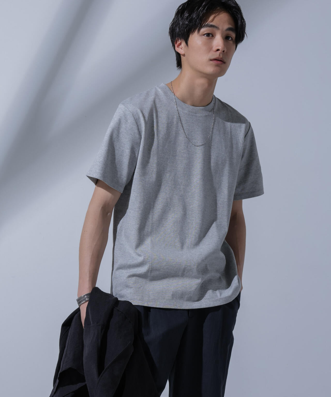 Anti Soaked(R)汗染み防止 クルーネックTシャツ 6684124201