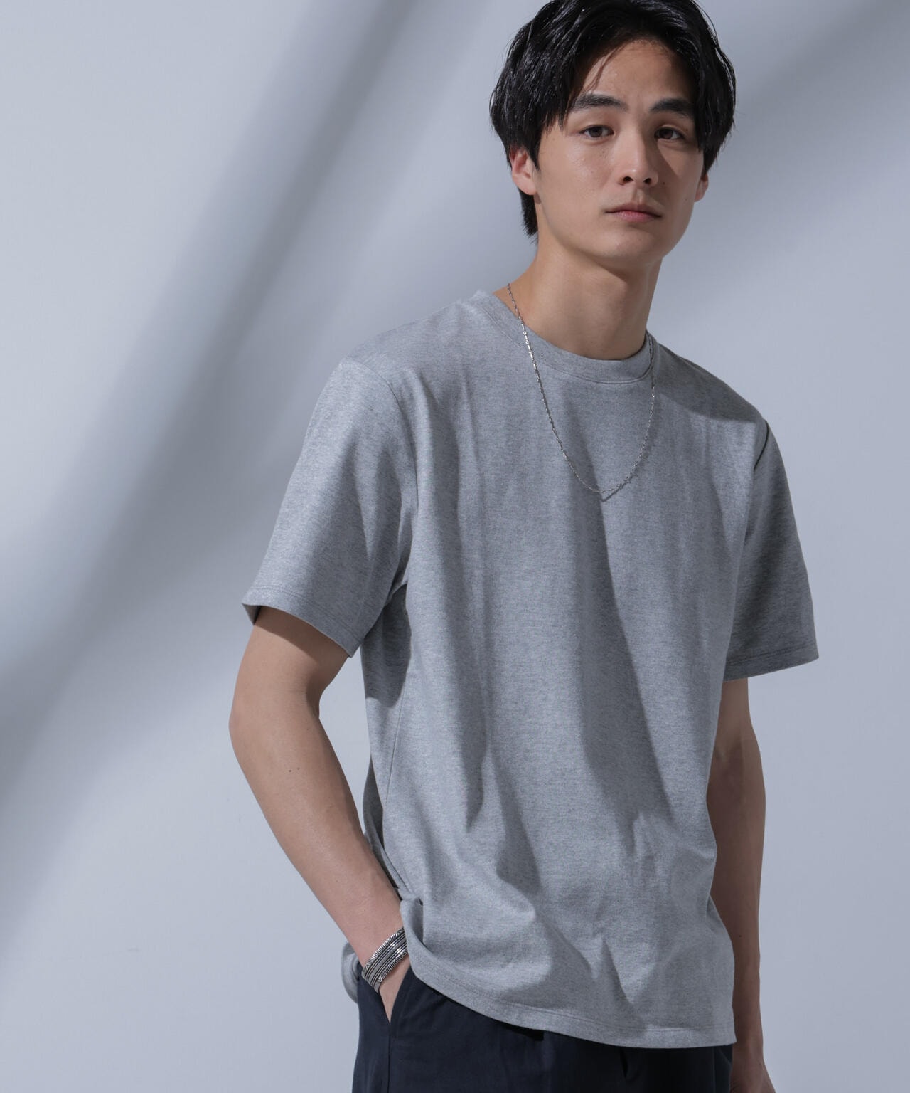 Anti Soaked(R)汗染み防止 クルーネックTシャツ 6684124201