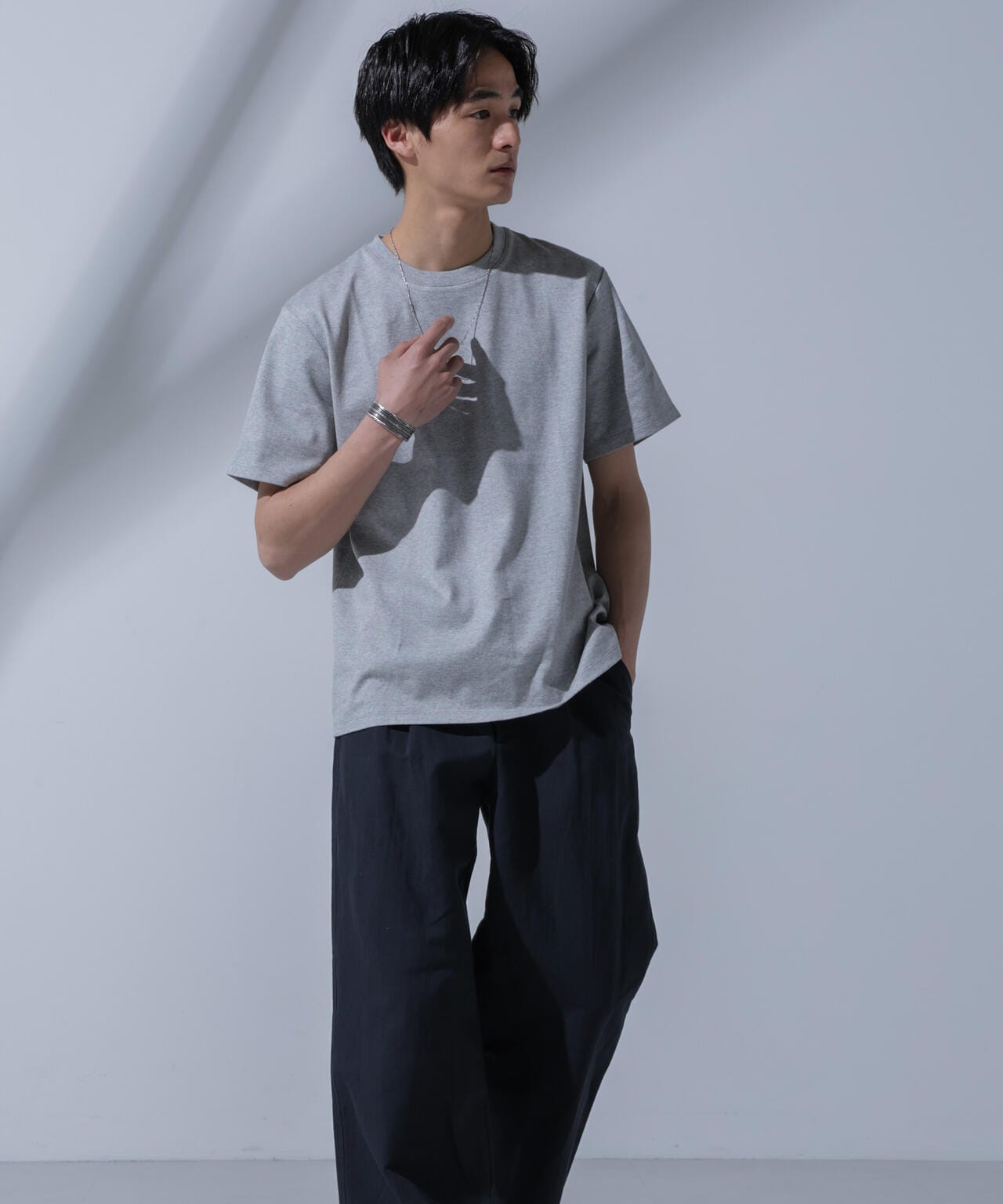 Anti Soaked(R)汗染み防止 クルーネックTシャツ 6684124201