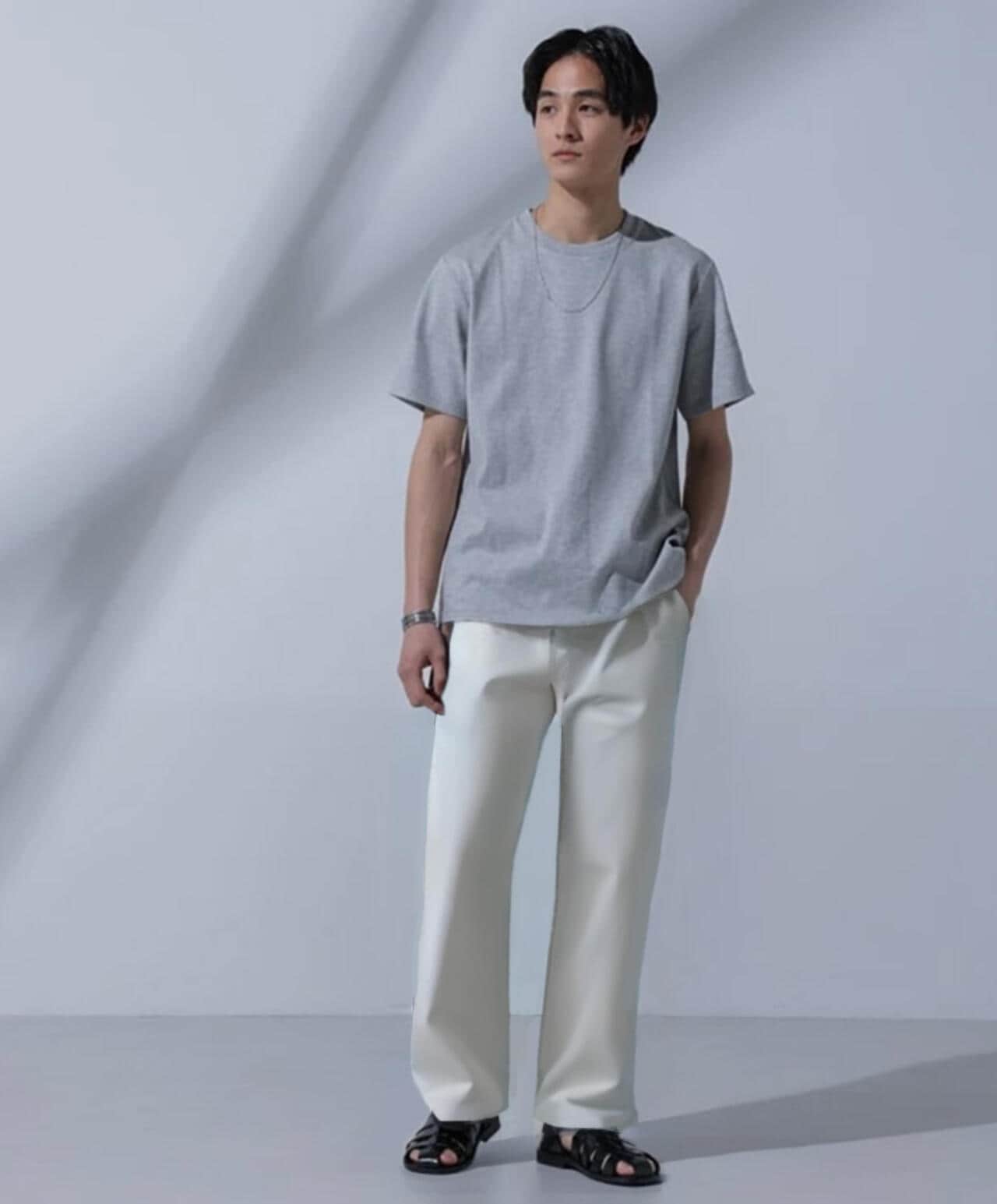 Anti Soaked(R)汗染み防止 クルーネックTシャツ 6684124201