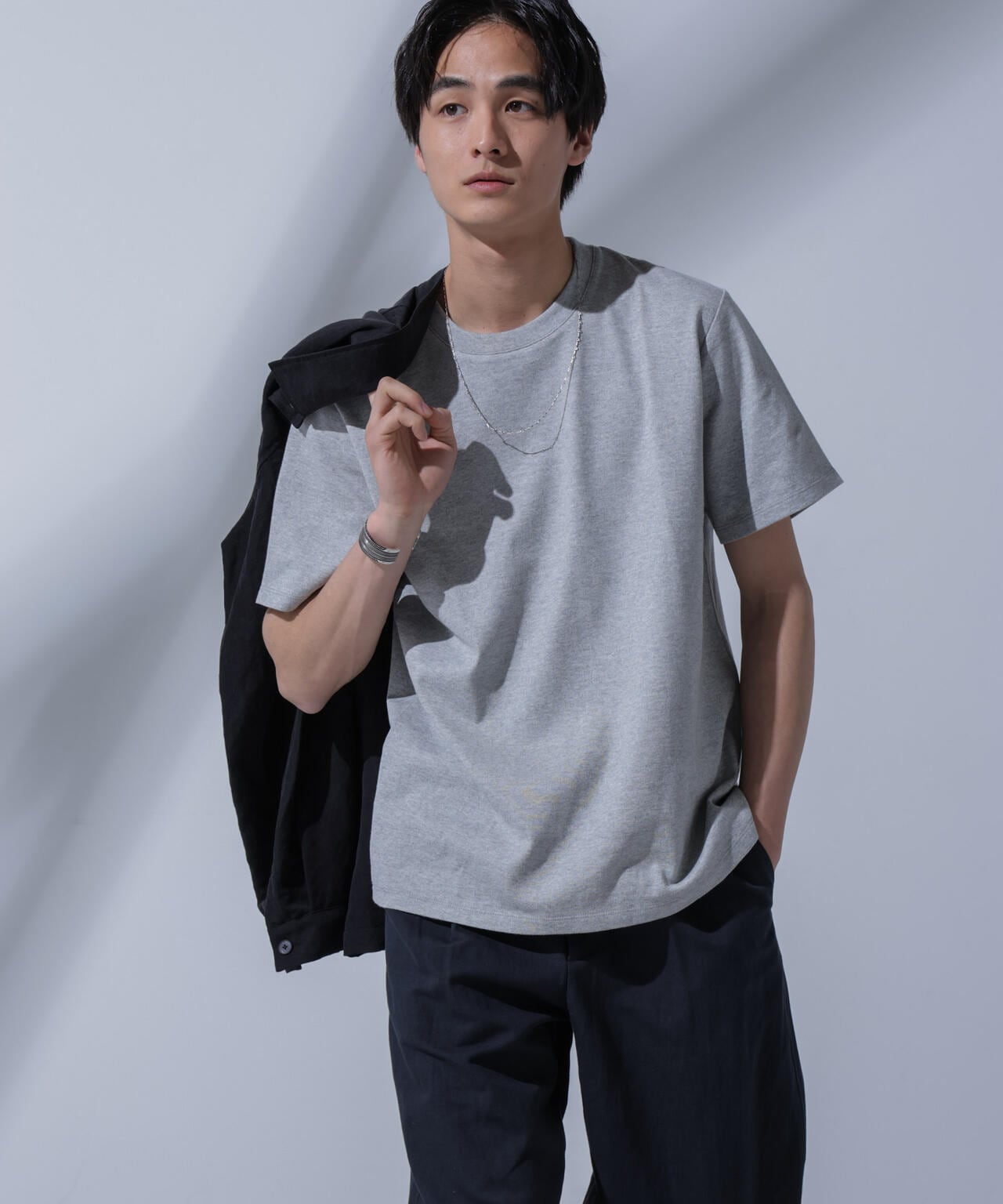 Anti Soaked(R)汗染み防止 クルーネックTシャツ 6684124201