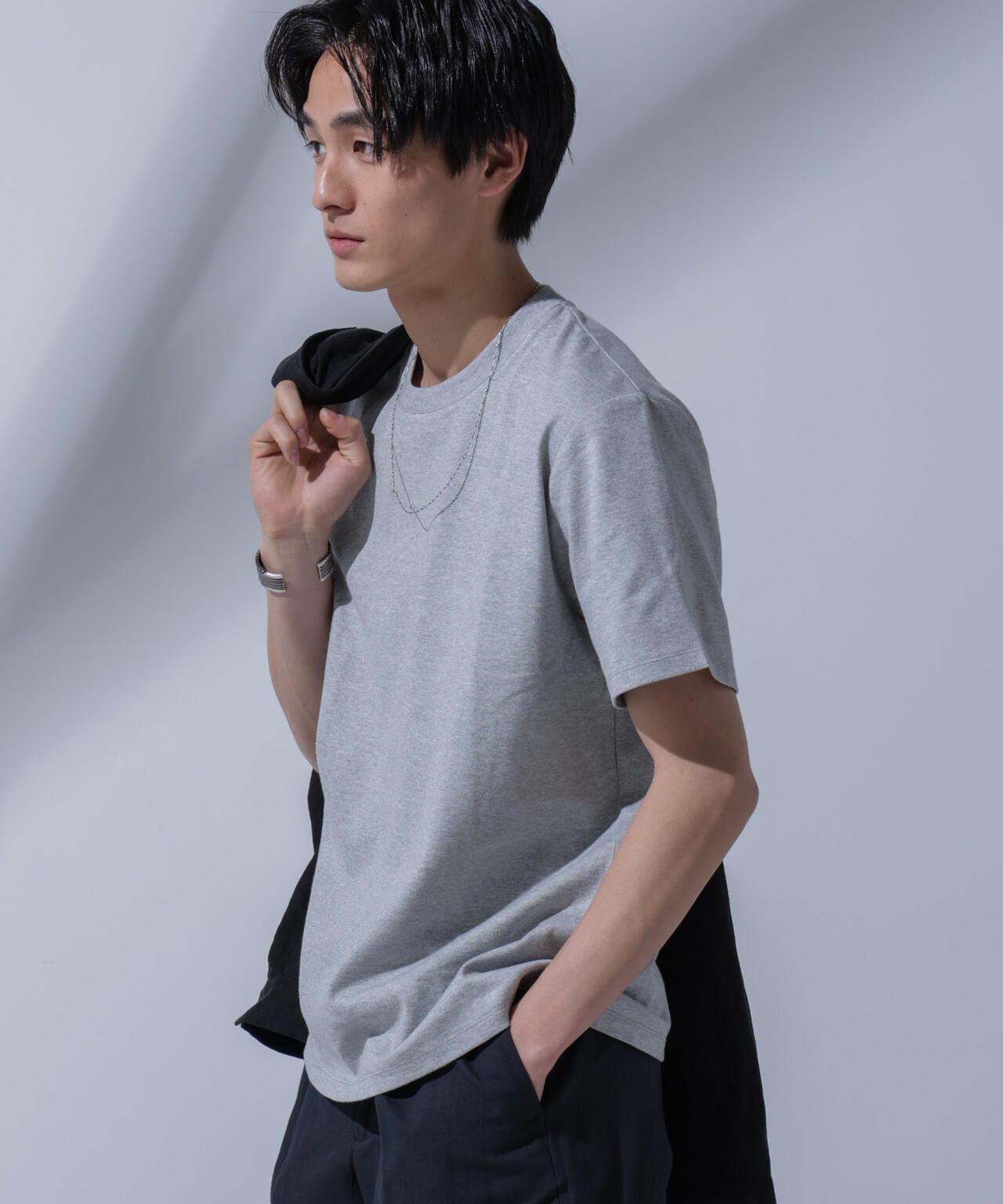 Anti Soaked(R)汗染み防止 クルーネックTシャツ 6684124201