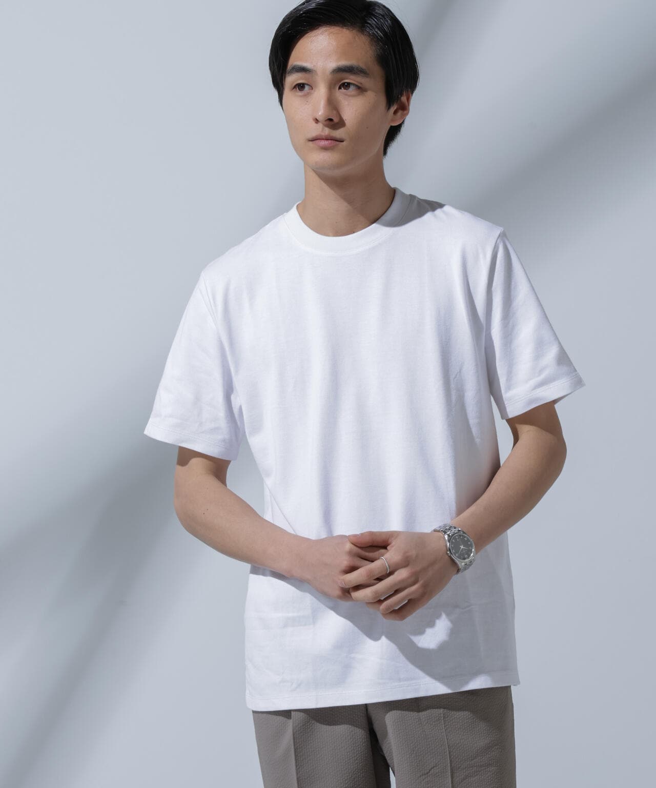 Anti Soaked(R)汗染み防止 クルーネックTシャツ 6684124201