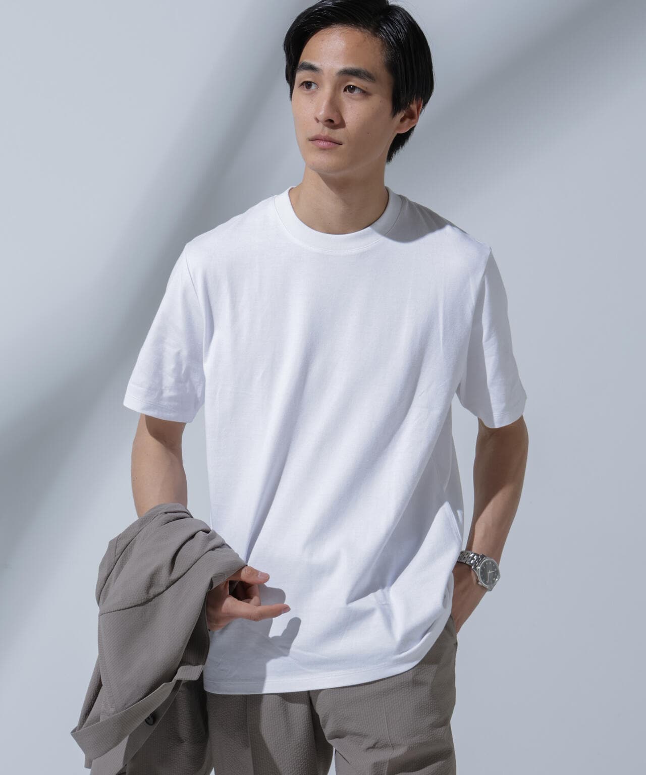 Anti Soaked(R)汗染み防止 クルーネックTシャツ 6684124201