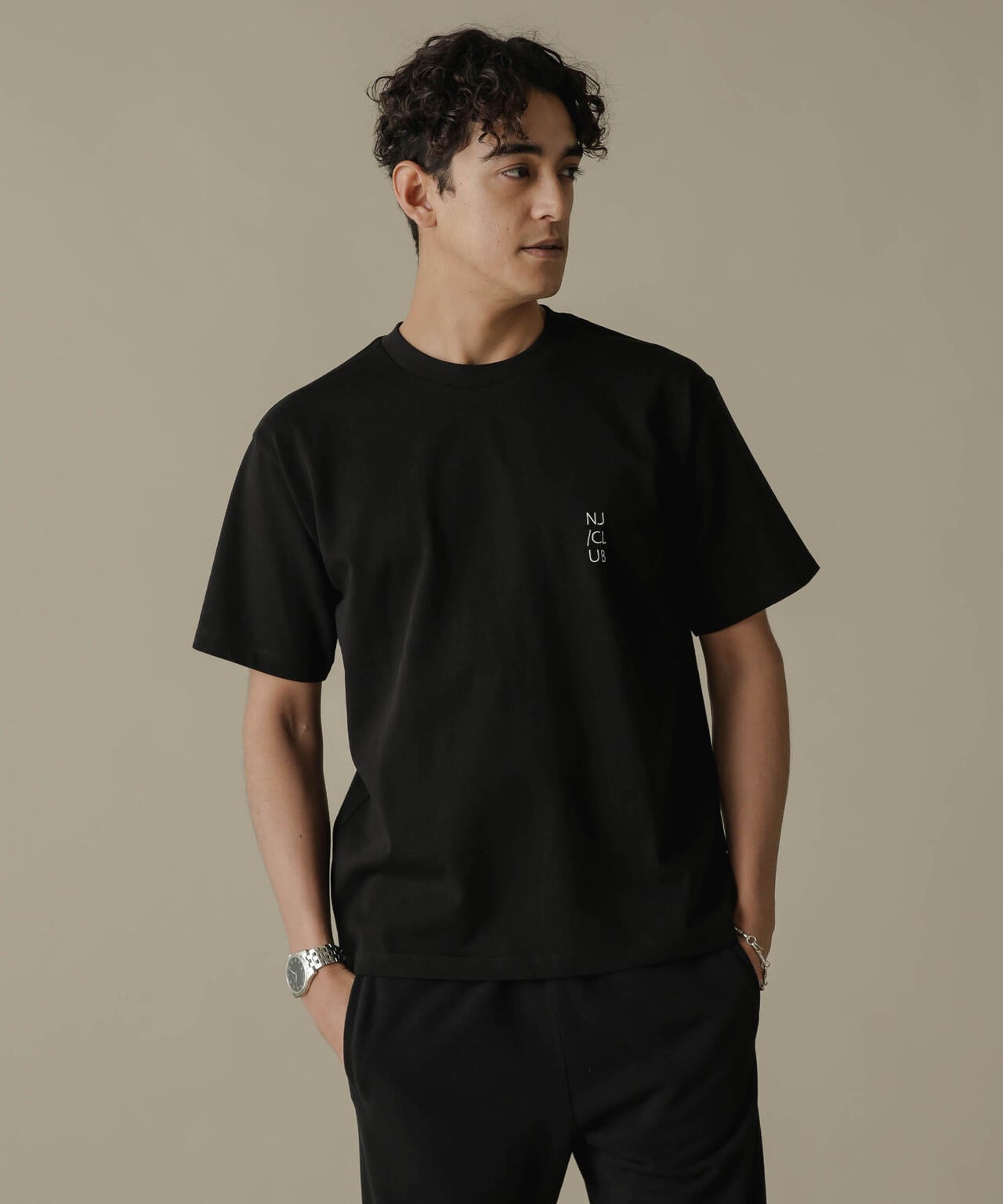 「NJ/CLUB」PARKSTOCK ベーシックTシャツ 6684124223