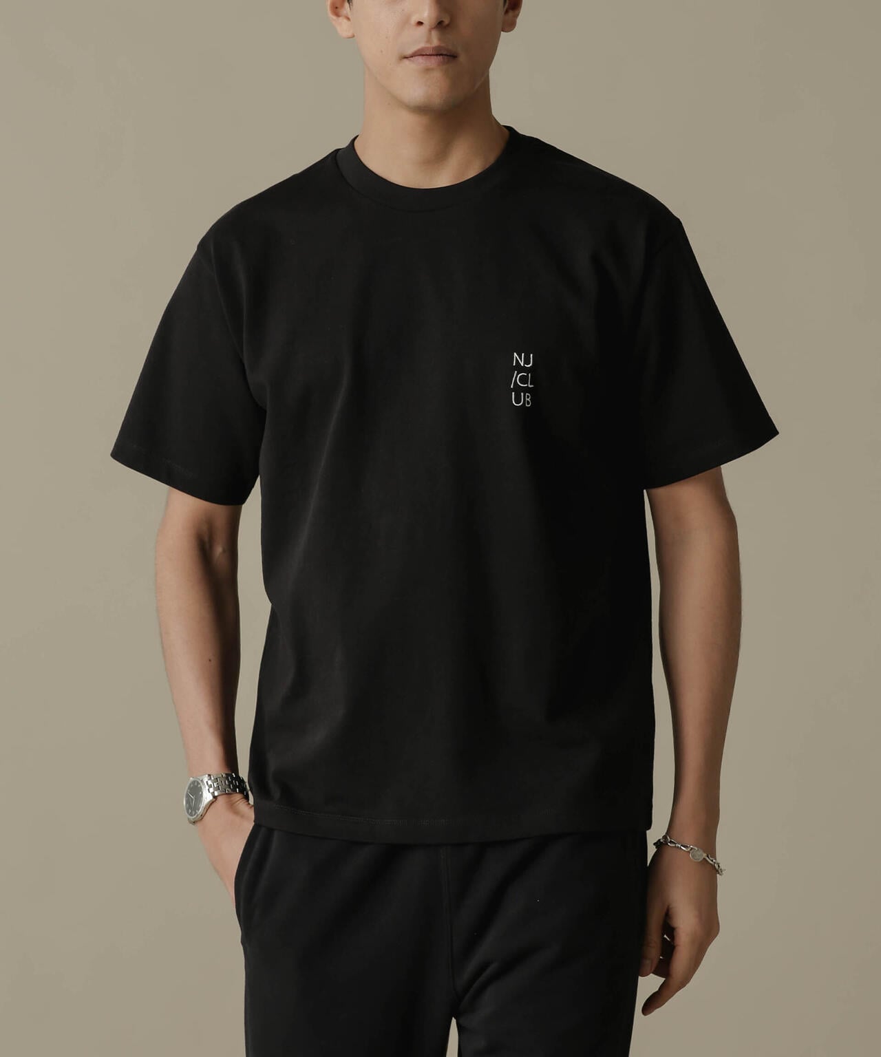 「NJ/CLUB」PARKSTOCK ベーシックTシャツ 6684124223
