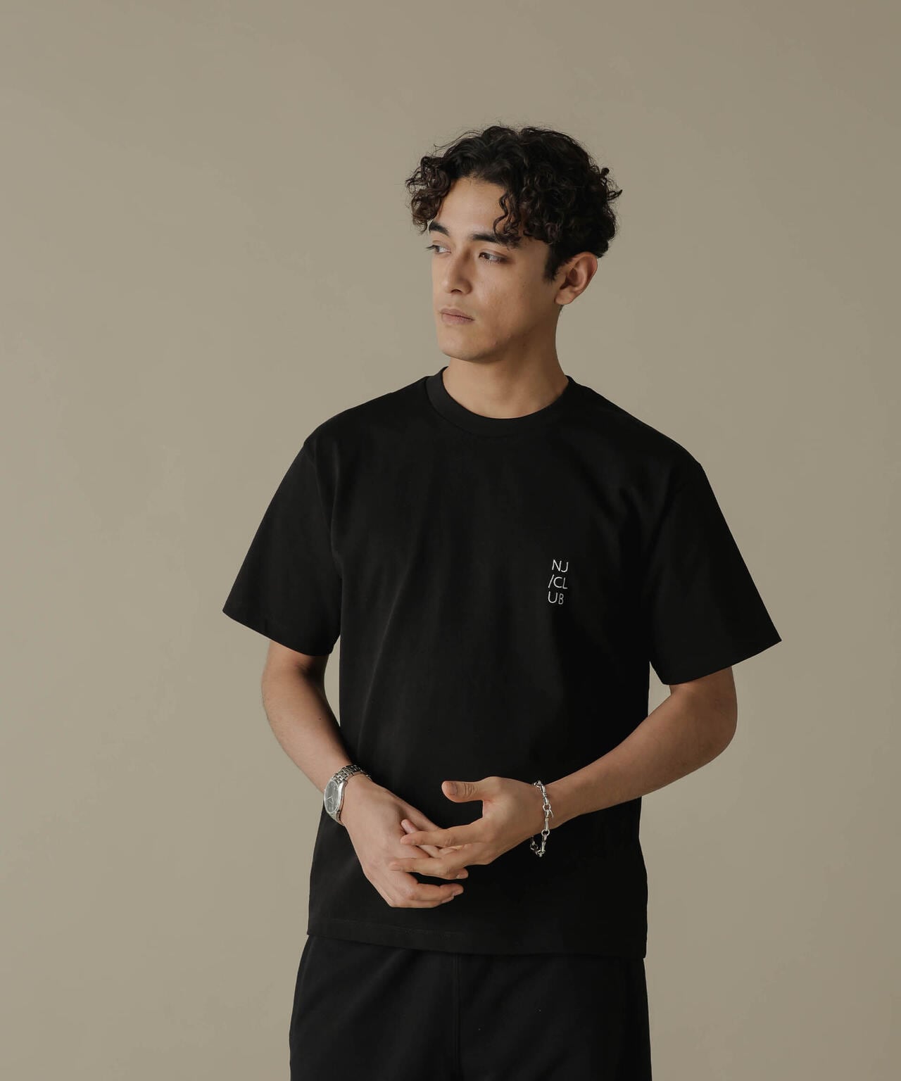 「NJ/CLUB」PARKSTOCK ベーシックTシャツ 6684124223