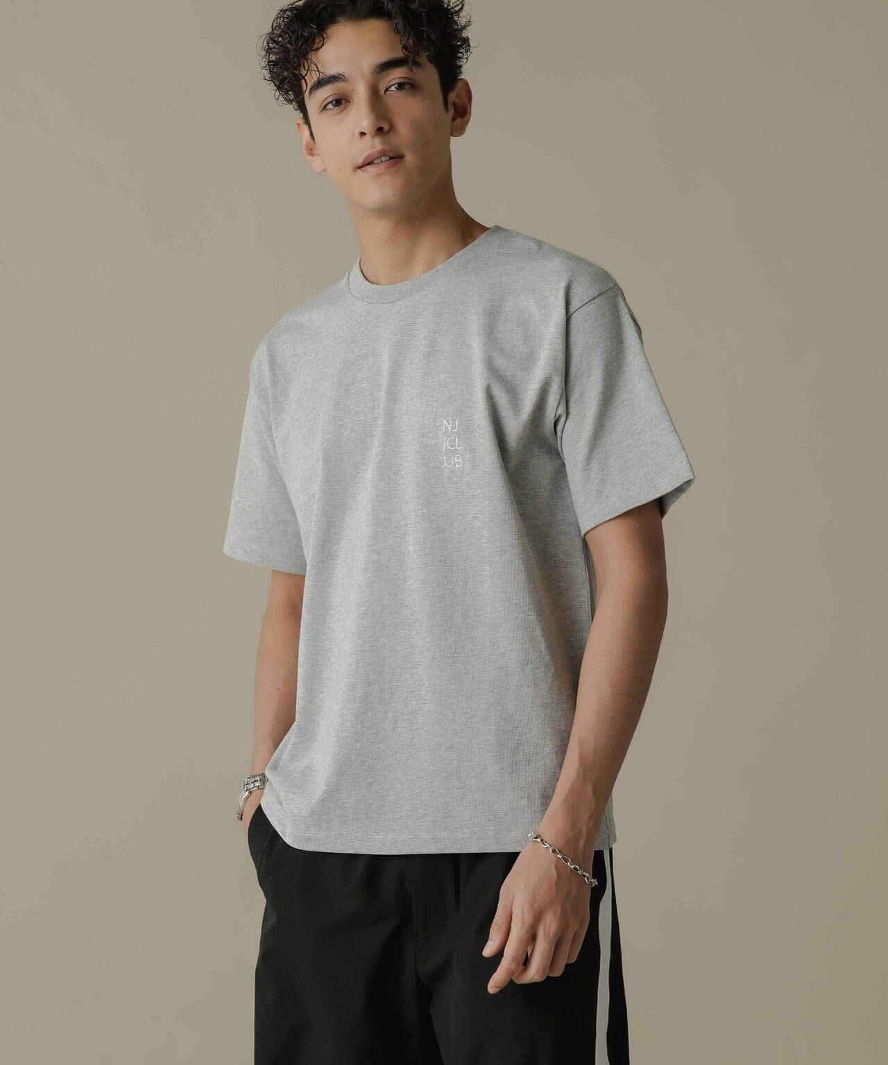 「NJ/CLUB」PARKSTOCK ベーシックTシャツ 6684124223
