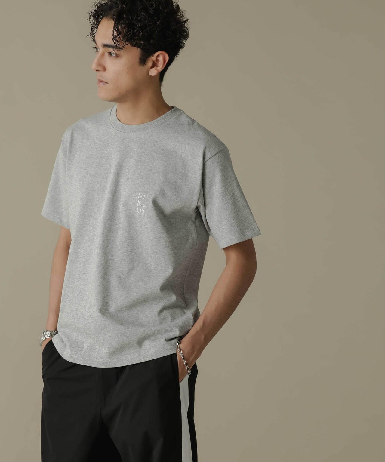「NJ/CLUB」PARKSTOCK ベーシックTシャツ 6684124223