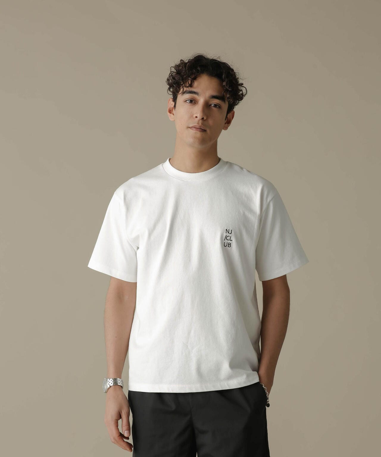 「NJ/CLUB」PARKSTOCK ベーシックTシャツ 6684124223