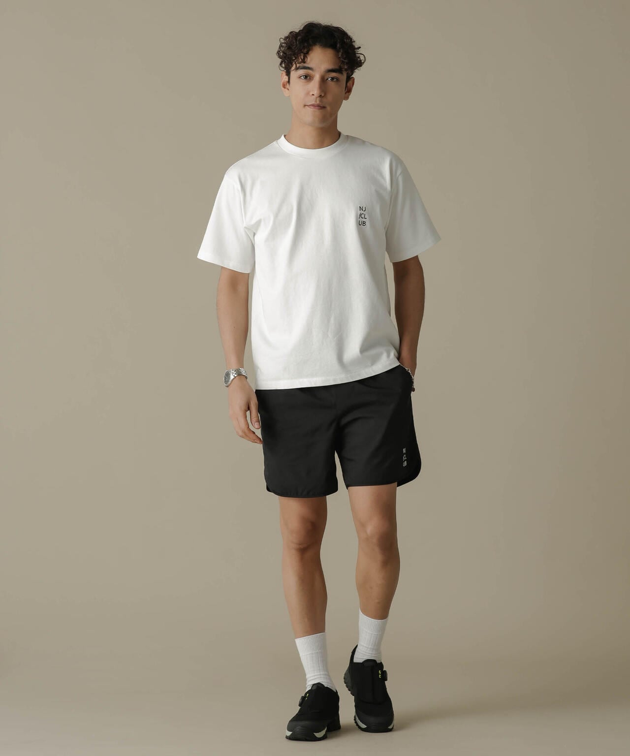 「NJ/CLUB」PARKSTOCK ベーシックTシャツ 6684124223